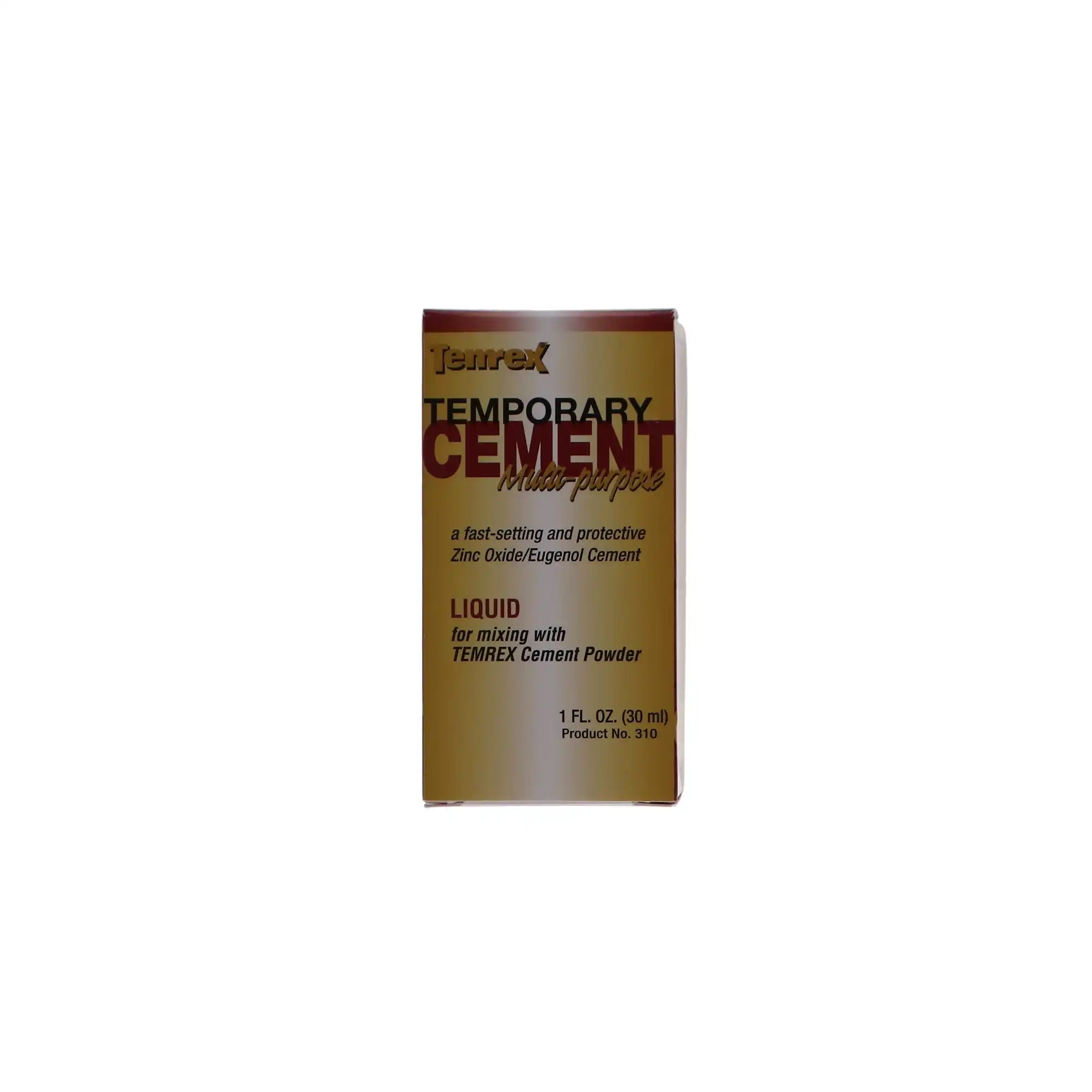 Temrex ZOE Temporary Cement Liquid Refill, 1 oz Bottle, 310 thumbnail 9