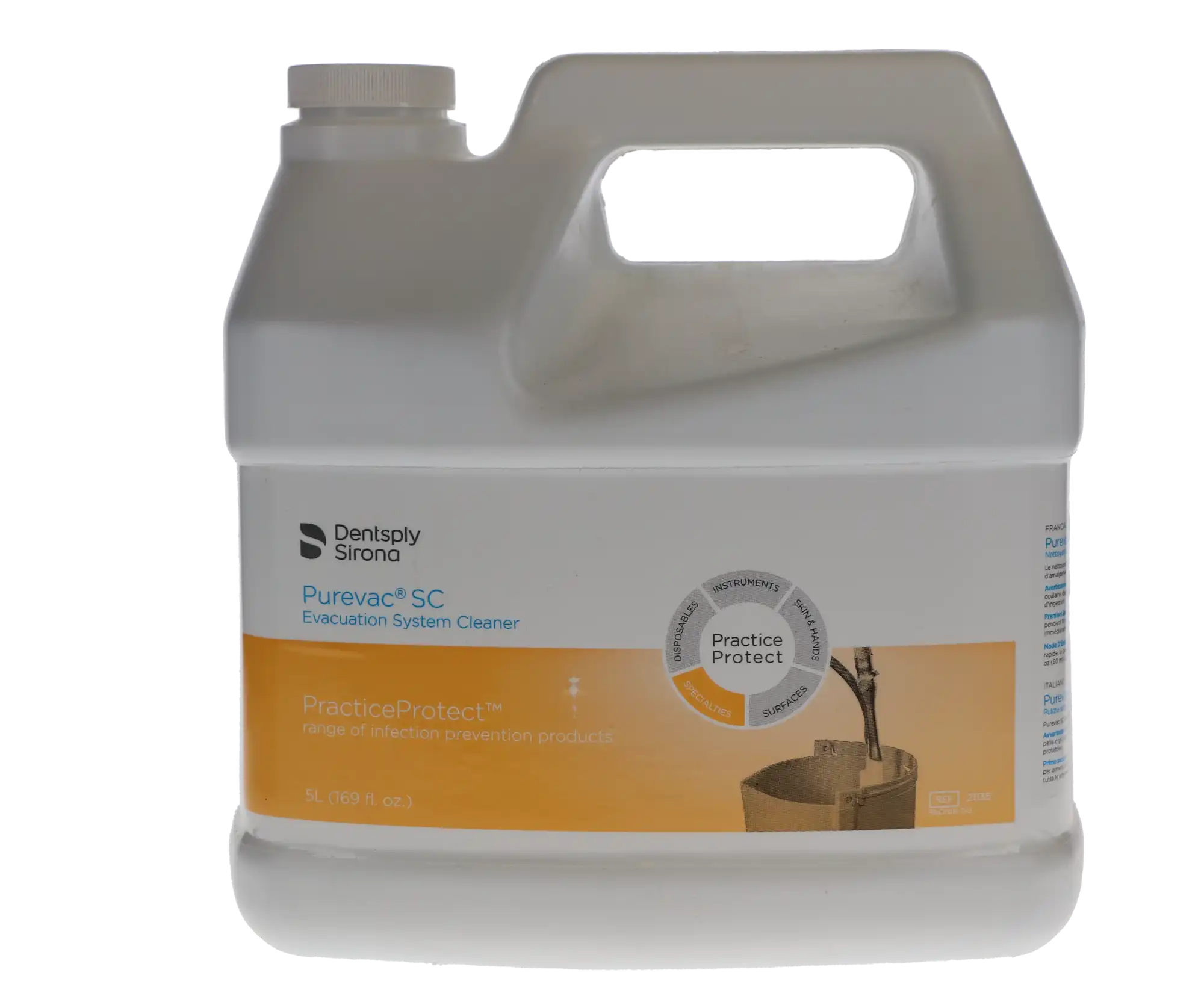 Purevac SC Evacuation System Cleaner, 5L Bottle, 1/Pk, 21135 thumbnail 5