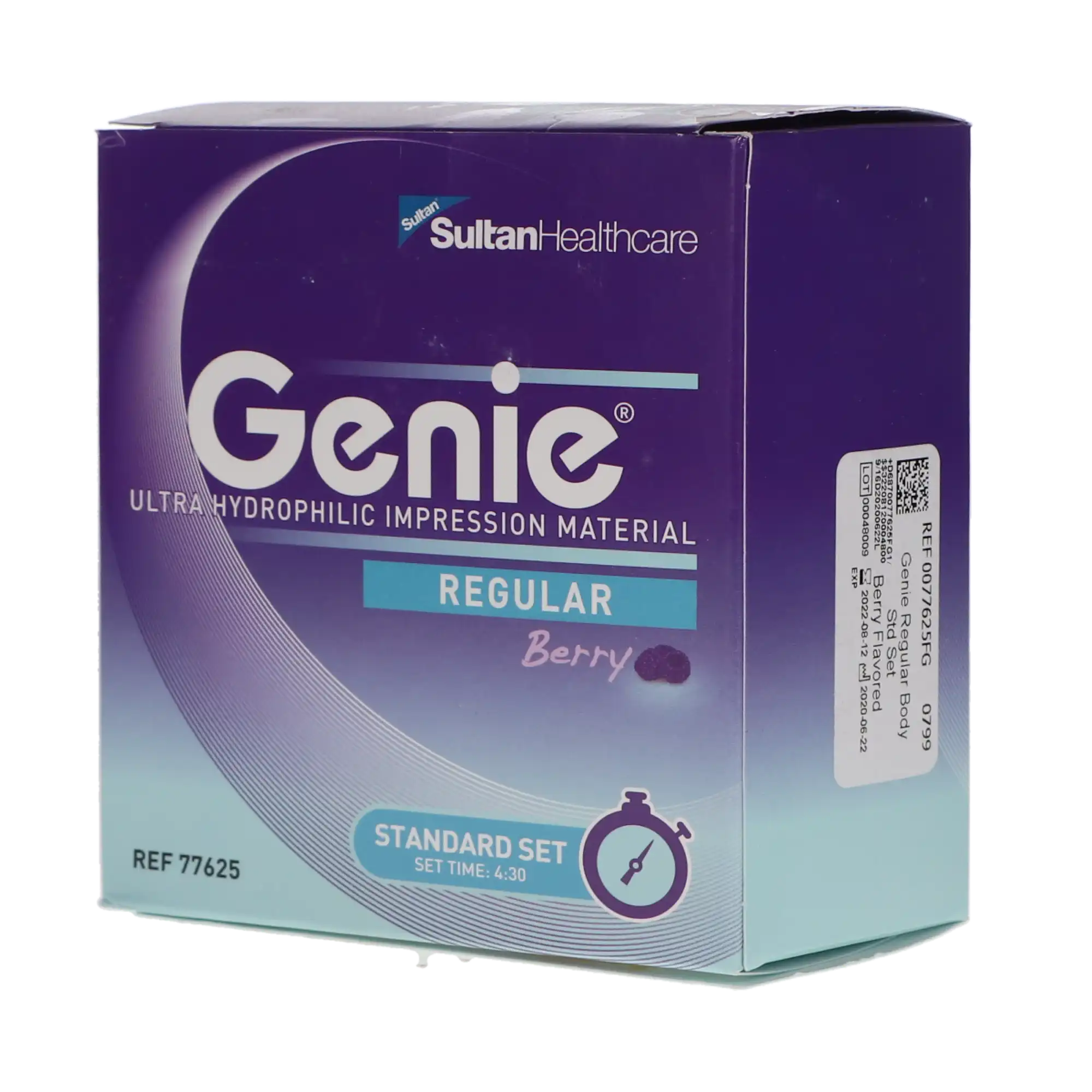 Genie VPS Impression Material, Extra Light Body, Standard Set, Berry Flavor, 2 x 50 ml Cartridges, 6 Mixing Tips, 6 Intraoral Tips, 77605 thumbnail 4