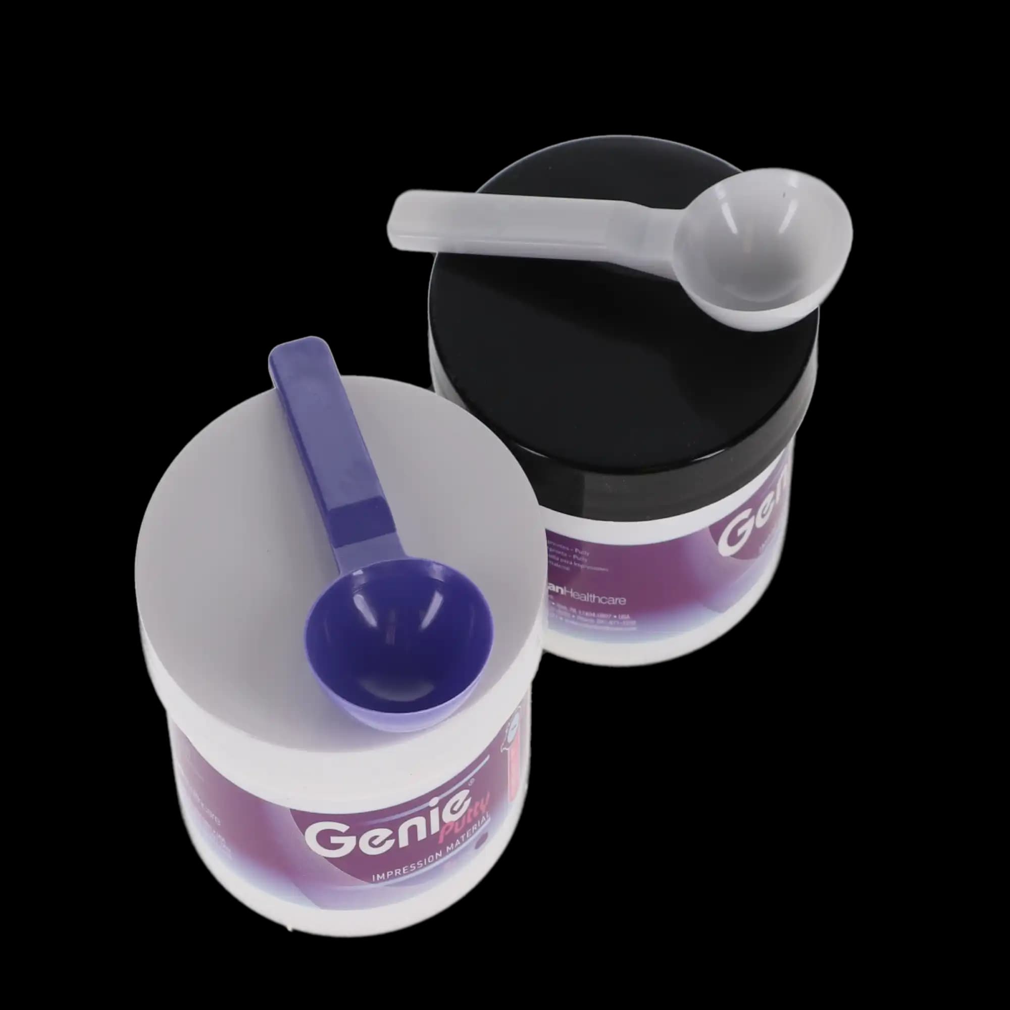 Genie VPS Putty Impression Material, Standard Set, Berry Flavor, Purple, 2 x 300 ml Jars with 2 Scoops, 77655 thumbnail 3