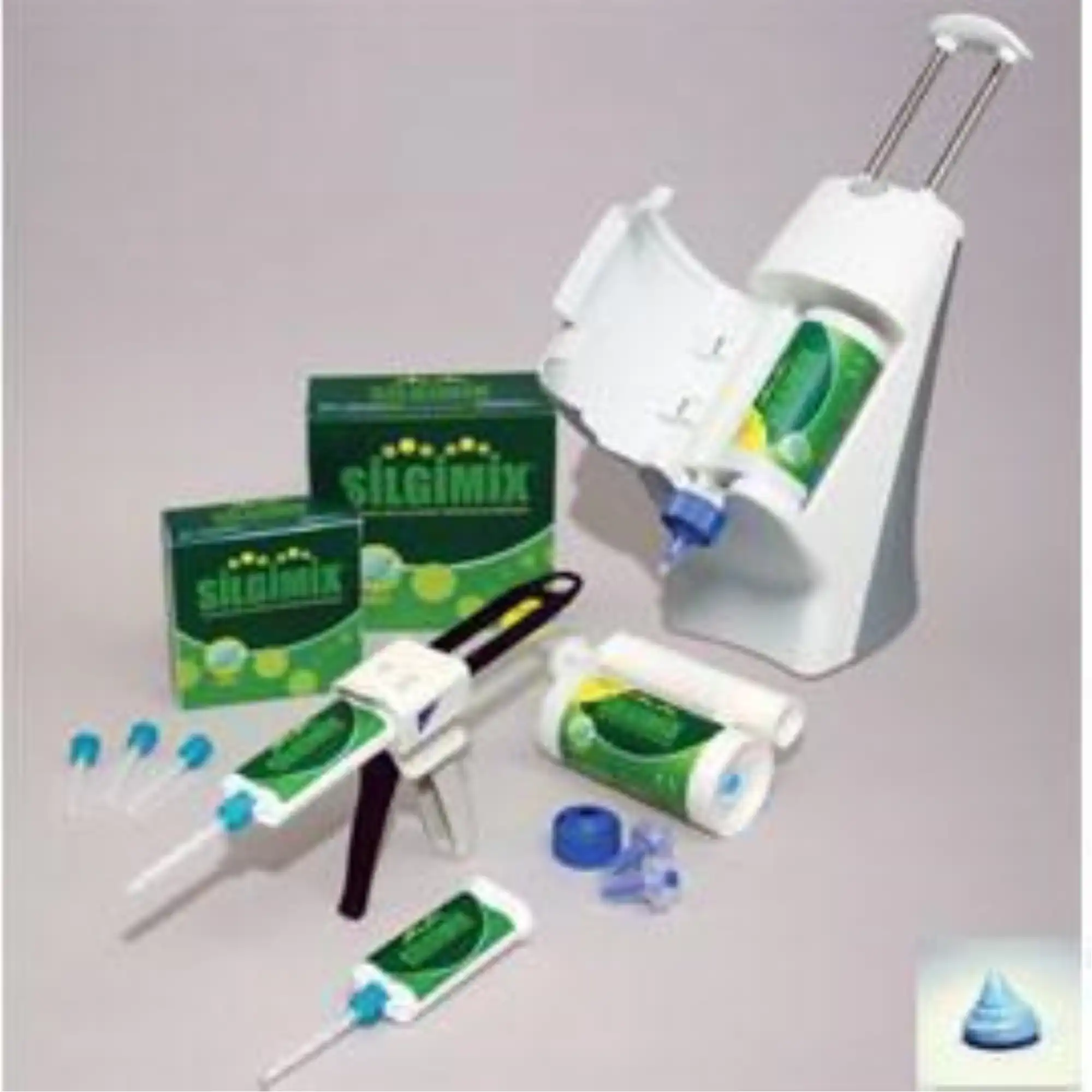 Silgimix Alginate Replacement Impression Material, 50 mL Cartridges, 1:1, Mint, 60/Bx, 79025 - Silgimix 60x 50ml Bulk Pack Alginate Replacement Impression Material - Redesigned - Image 1