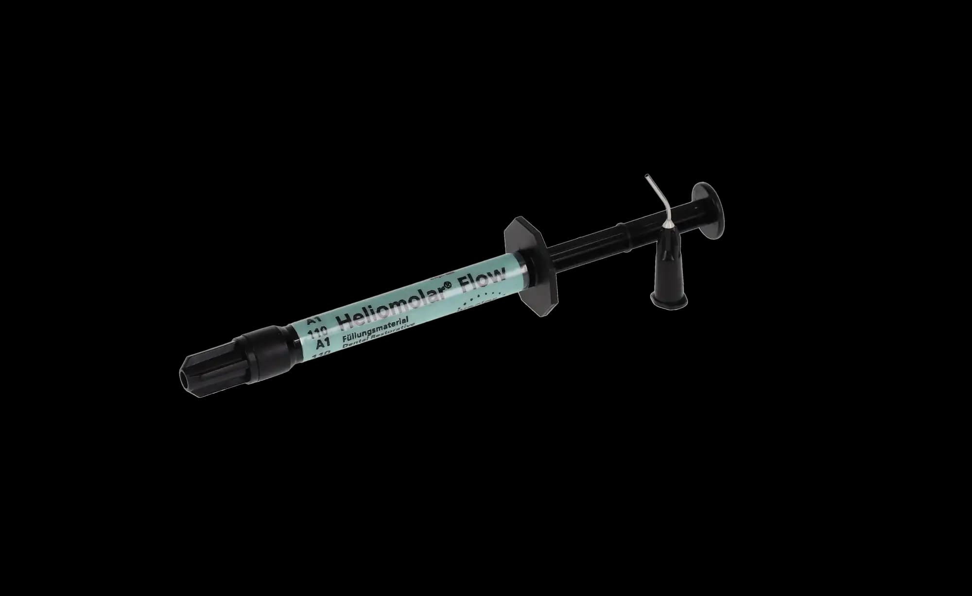 Heliomolar Flow Microfilled Resin Composite, Light-Cure, Syringe Refill, 1.6 g, Shade 110/A1, 1/Pk, 557030 thumbnail 2