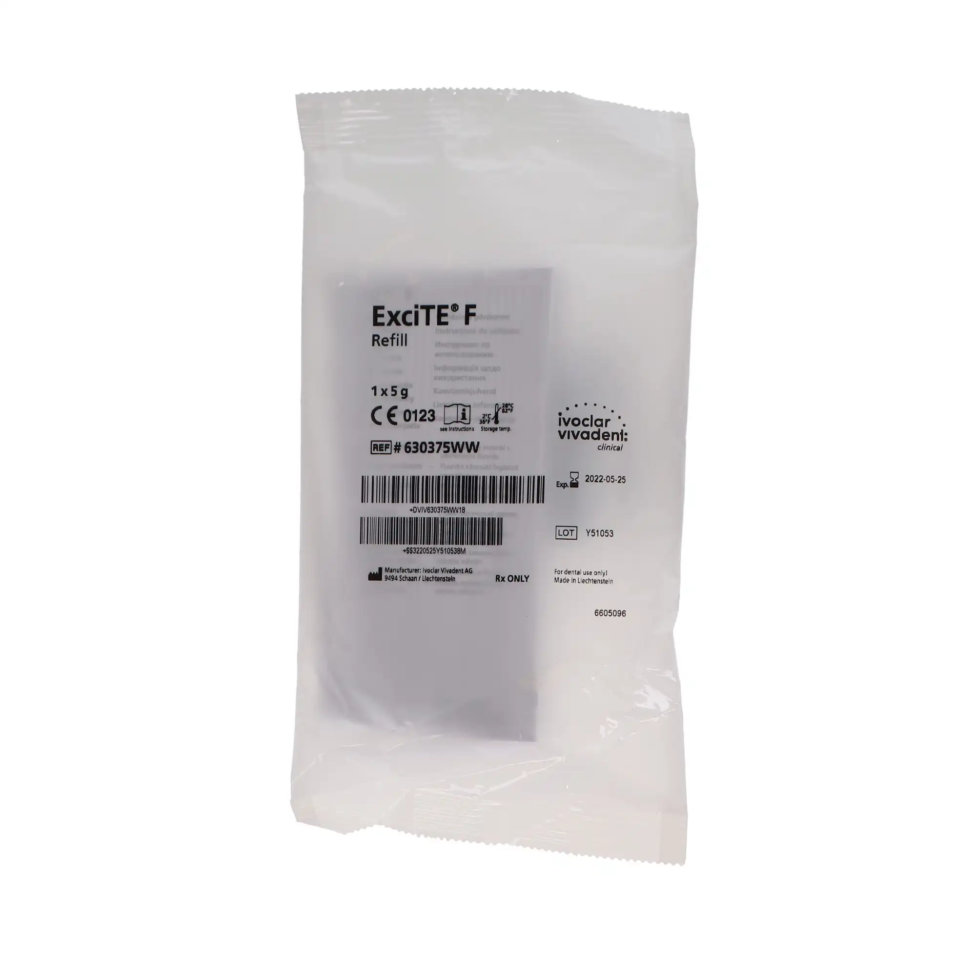 ExciTE F Bonding Agent, Light-Cure, Bottle Refill, 5 g, 1/Pk, 630375 thumbnail 4