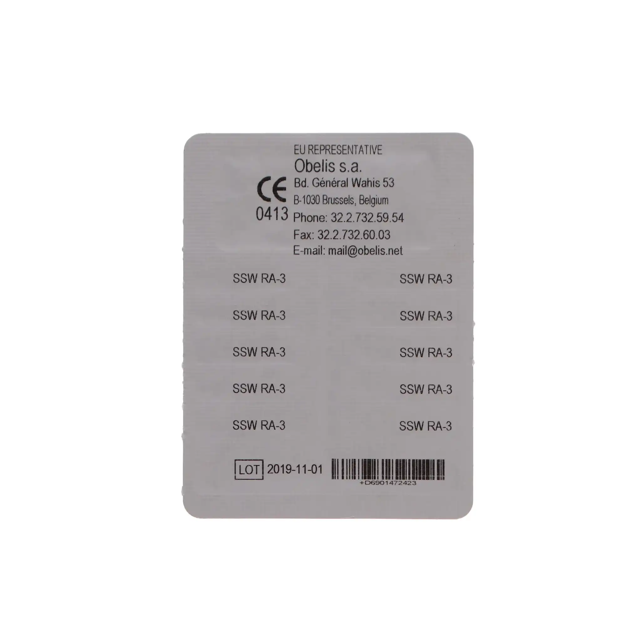 SS White Standard Operative Carbide Bur, RA, Round, #3, 1.2 mm Diameter, 10/Pk, 14724 thumbnail 4