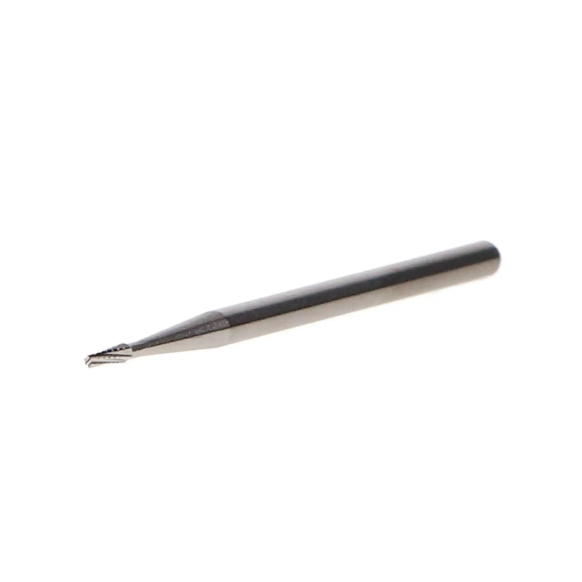 SS White #701 Carbide Bur, HP, Taper Flat End Cross Cut Fissure, 1.2 mm Diameter, 3.8 mm Length, 10/Pk, 14886 thumbnail 3