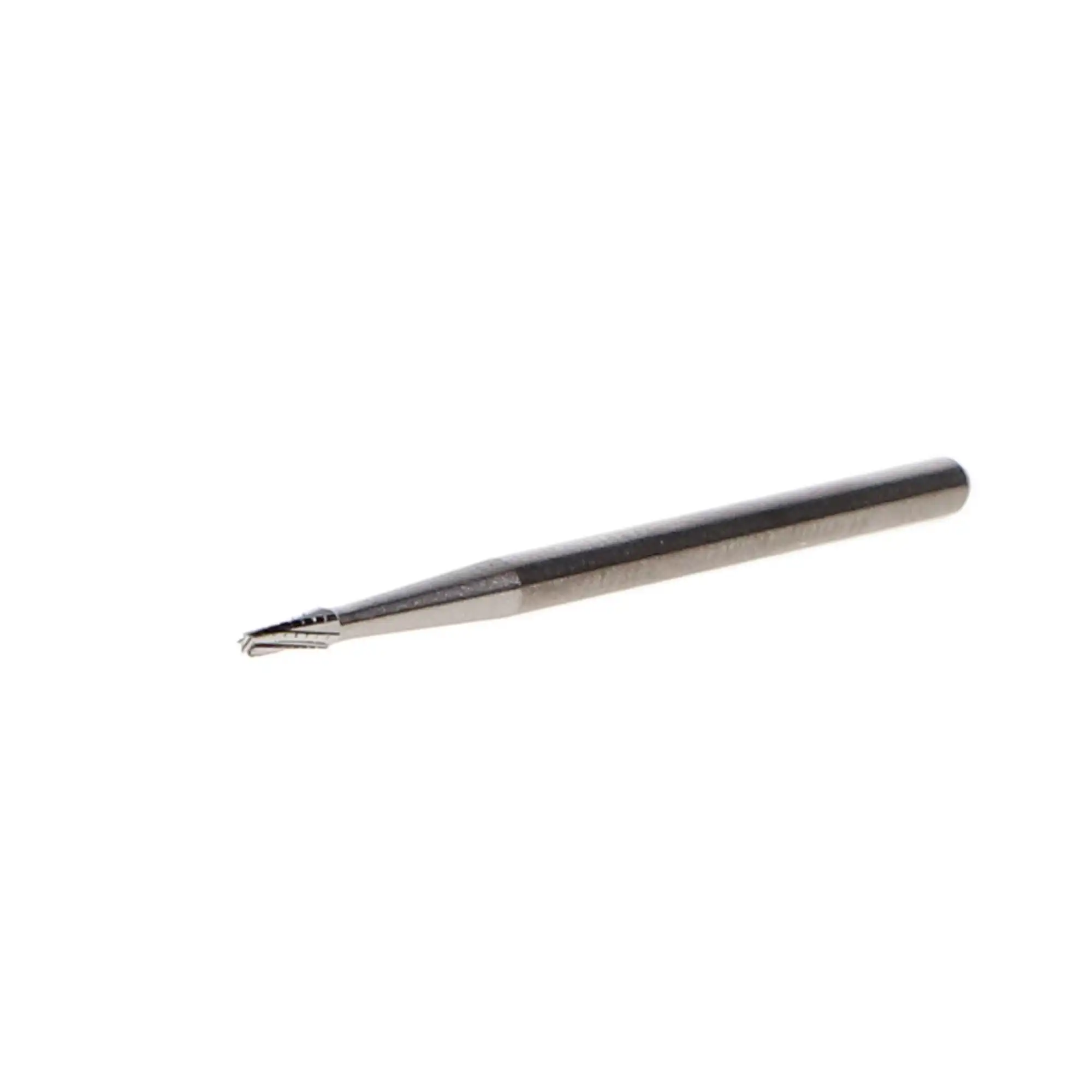 SS White #702 Carbide Bur, HP, Taper Flat End Cross Cut Fissure, 1.6 mm Diameter, 4.5 mm Head Length, 10/Pk, 14889 thumbnail 2