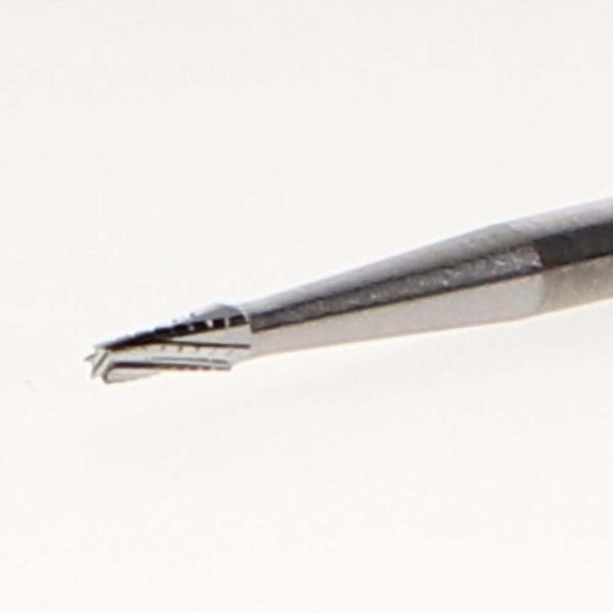 SS White #702 Carbide Bur, HP, Taper Flat End Cross Cut Fissure, 1.6 mm Diameter, 4.5 mm Head Length, 10/Pk, 14889 thumbnail 3