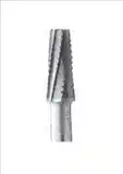 SS White #702L Carbide Bur, HP, Long Tapered Fissure Flat End Cross Cut, 1.6 mm Diameter, 4.5 mm Head Length, 10/Pk, 14890 thumbnail 2