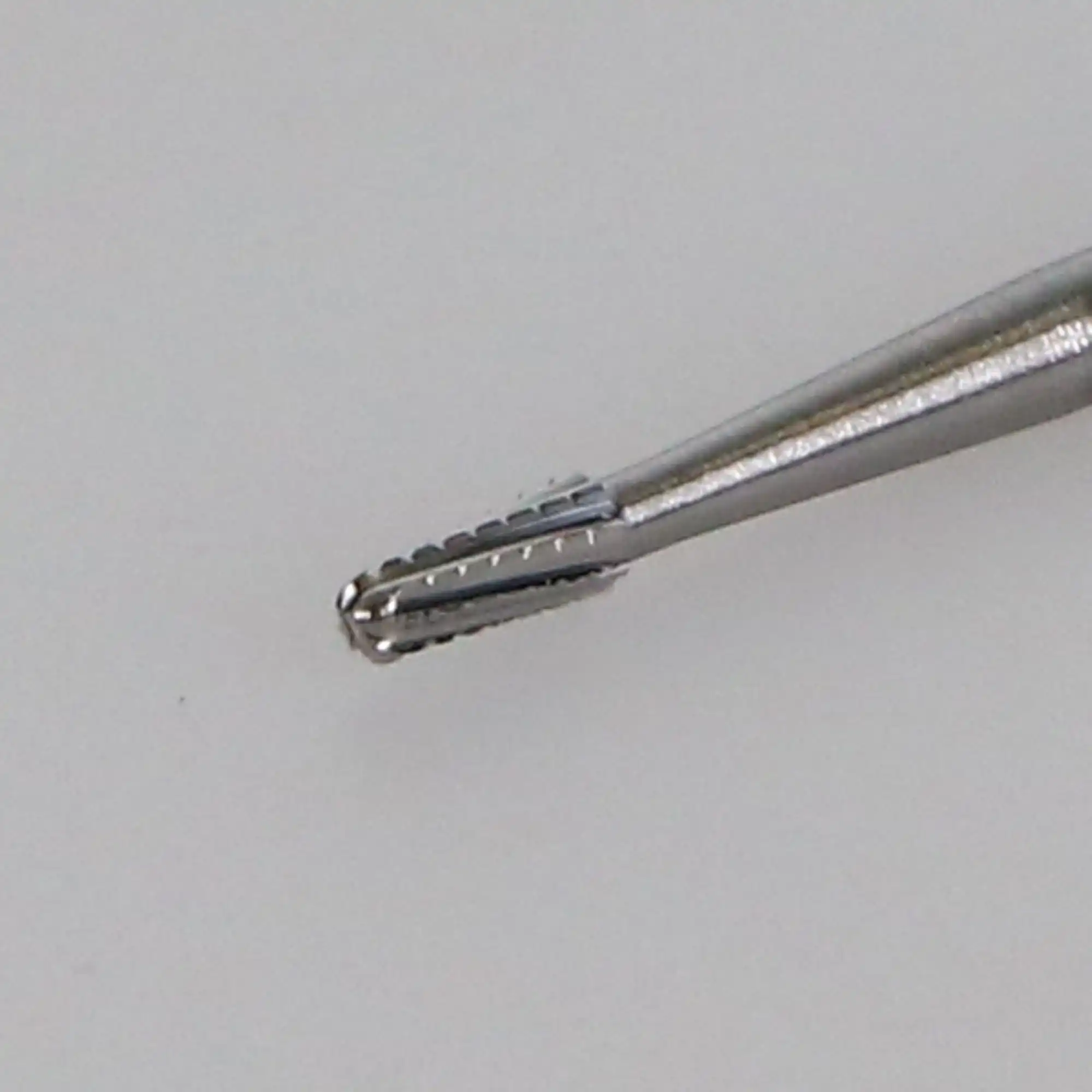 SS White #1703 Standard Operative Carbide Bur, HP, Tapered Fissure Round End Cross Cut, 2.1 mm Diameter, 10/Pk, 14914 thumbnail 2