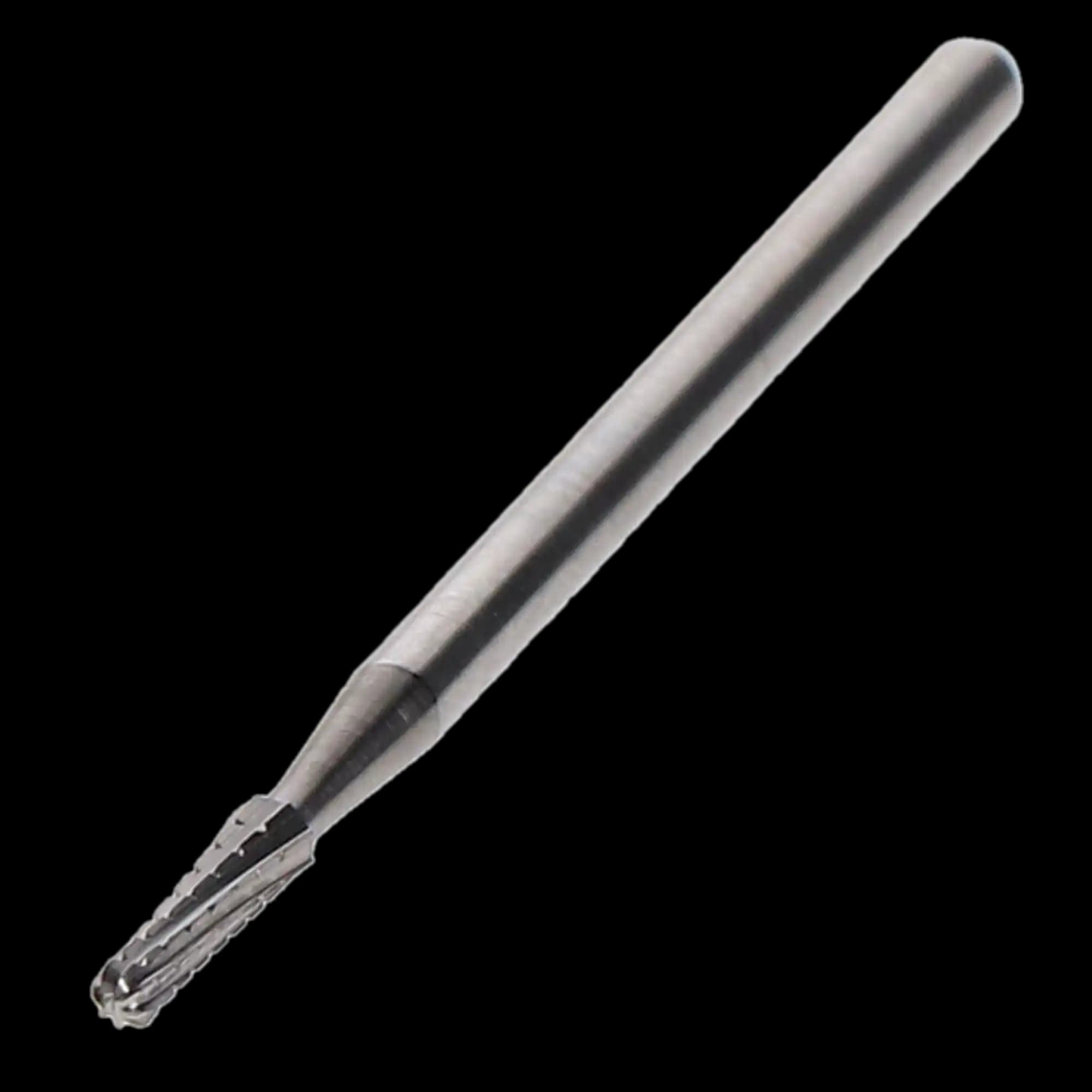 SS White #1703L Carbide Bur, HP, Tapered Fissure Round End Crosscut, 2.1 mm Head Diameter, 7.8 mm Head Length, 10/Pk, 14915 thumbnail 2