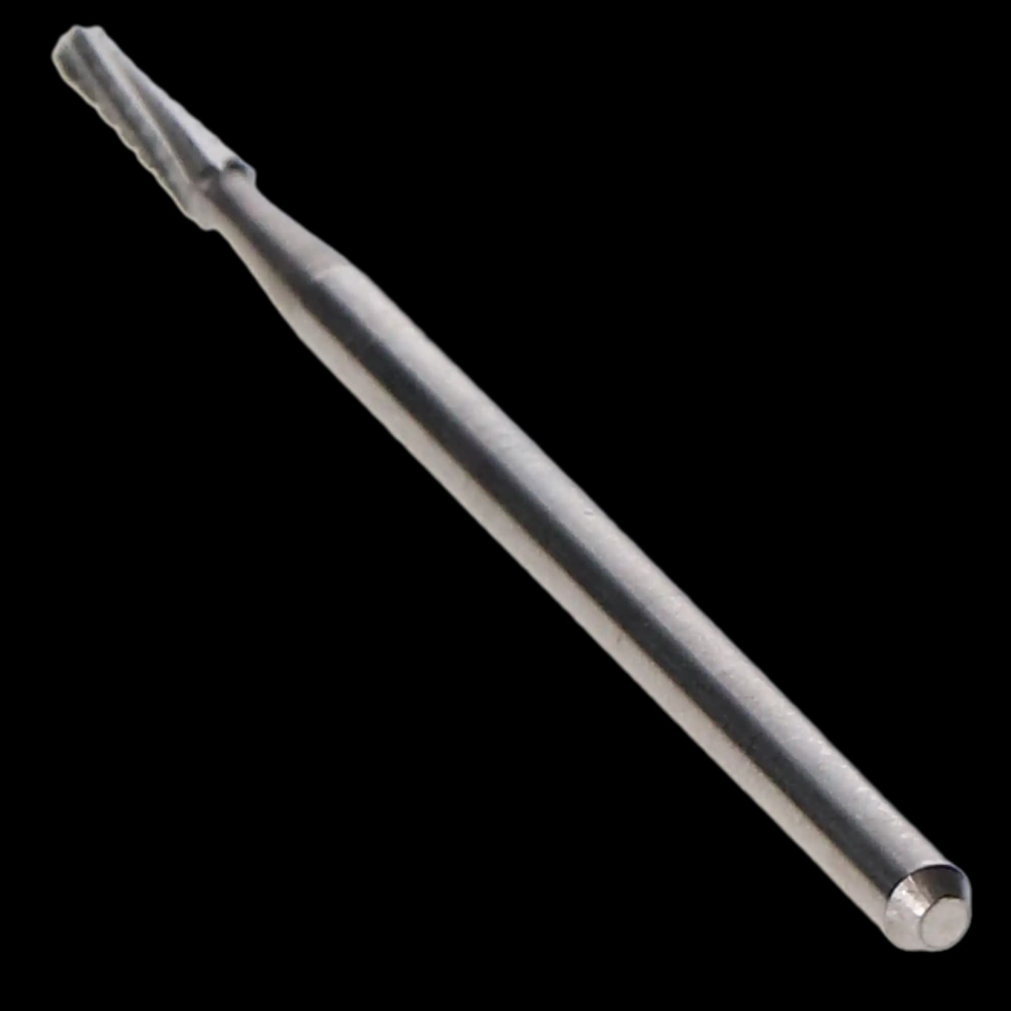 SS White #1703L Carbide Bur, HP, Tapered Fissure Round End Crosscut, 2.1 mm Head Diameter, 7.8 mm Head Length, 10/Pk, 14915 thumbnail 3