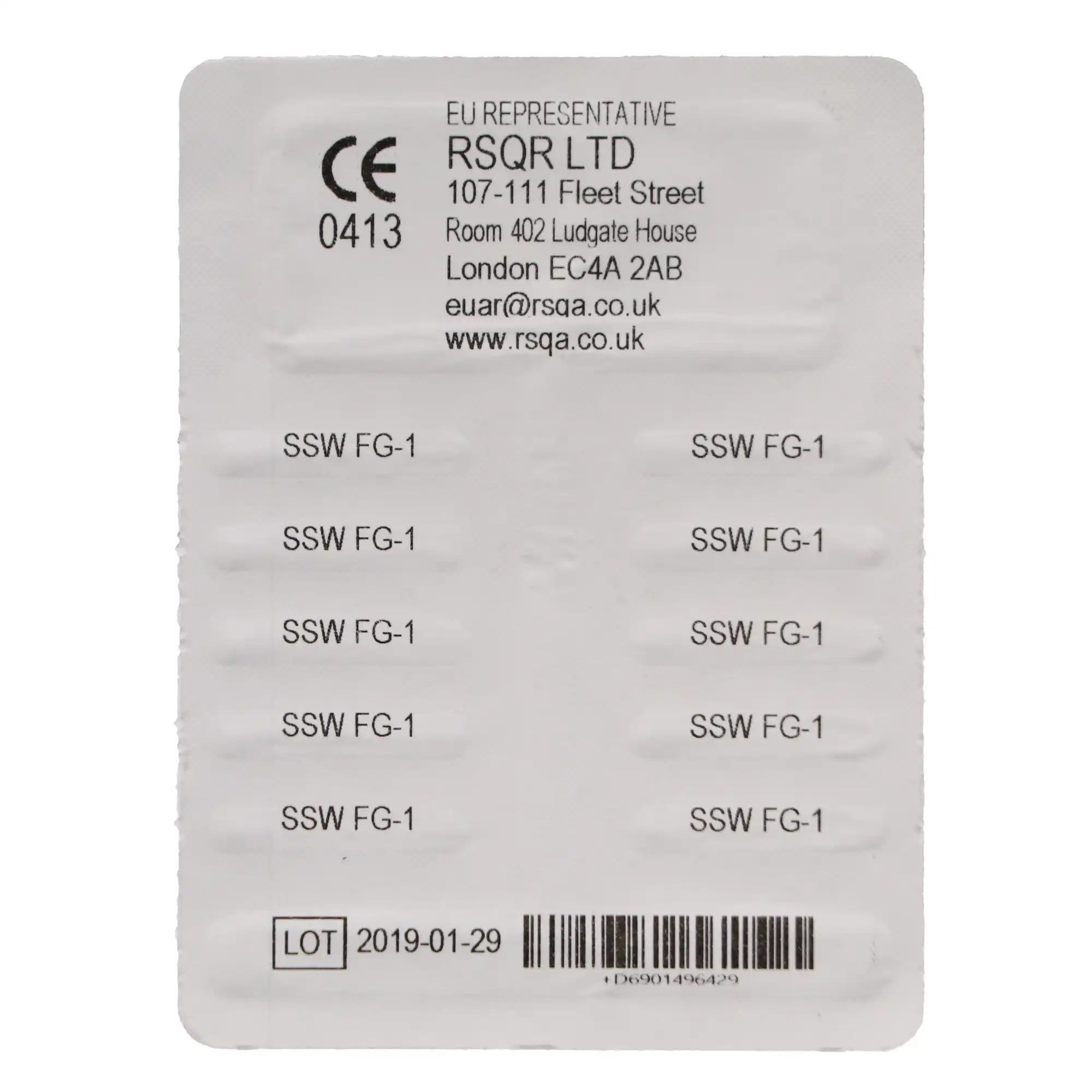 SS White Standard Operative Carbide Bur, FG, Round, #1, 0.8 mm Diameter, 10/Pk, 14964 thumbnail 4
