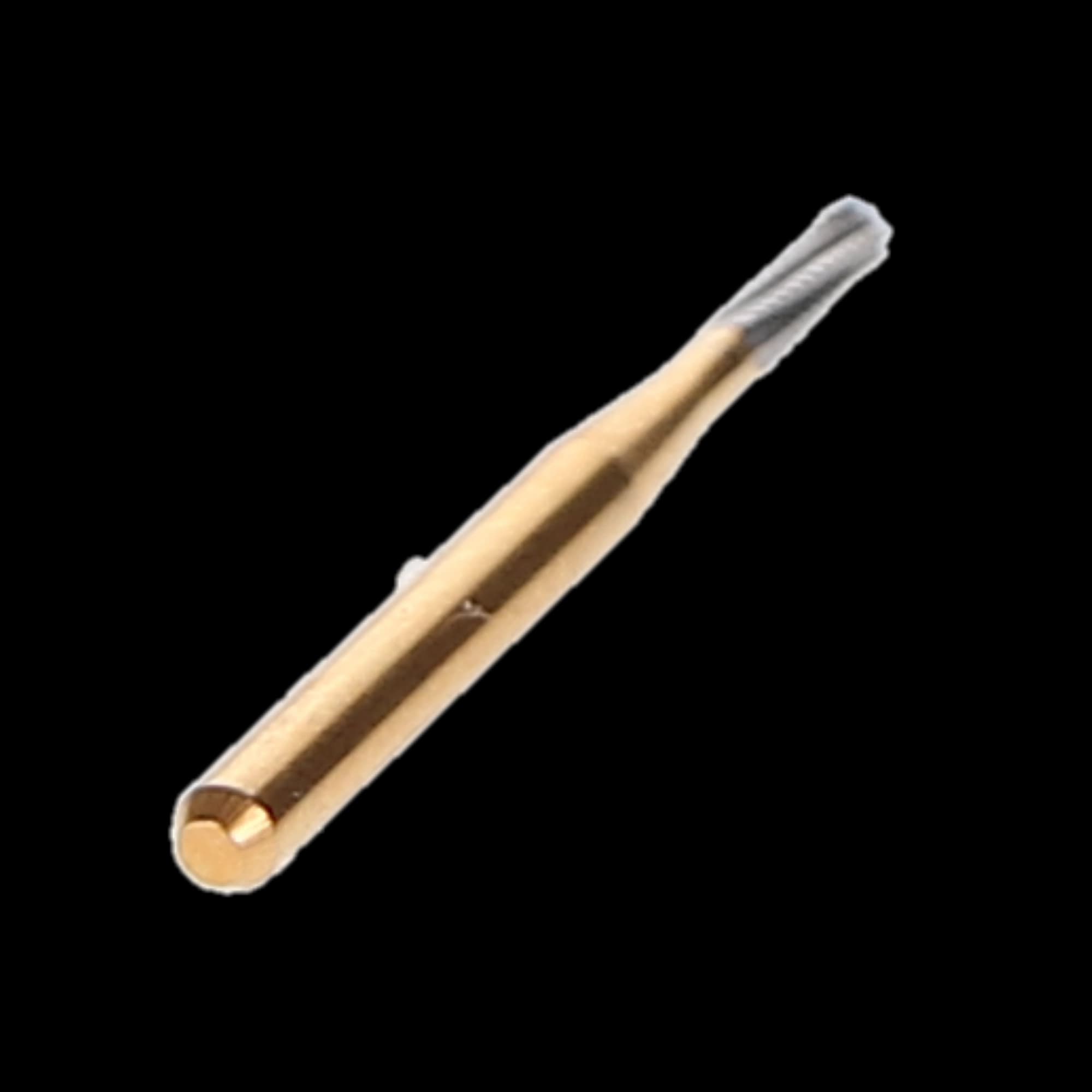 Great White Gold Series Carbide Bur, FG, Straight Cross Cut Fissure, #1557, 10/Pk, 18221 thumbnail 4