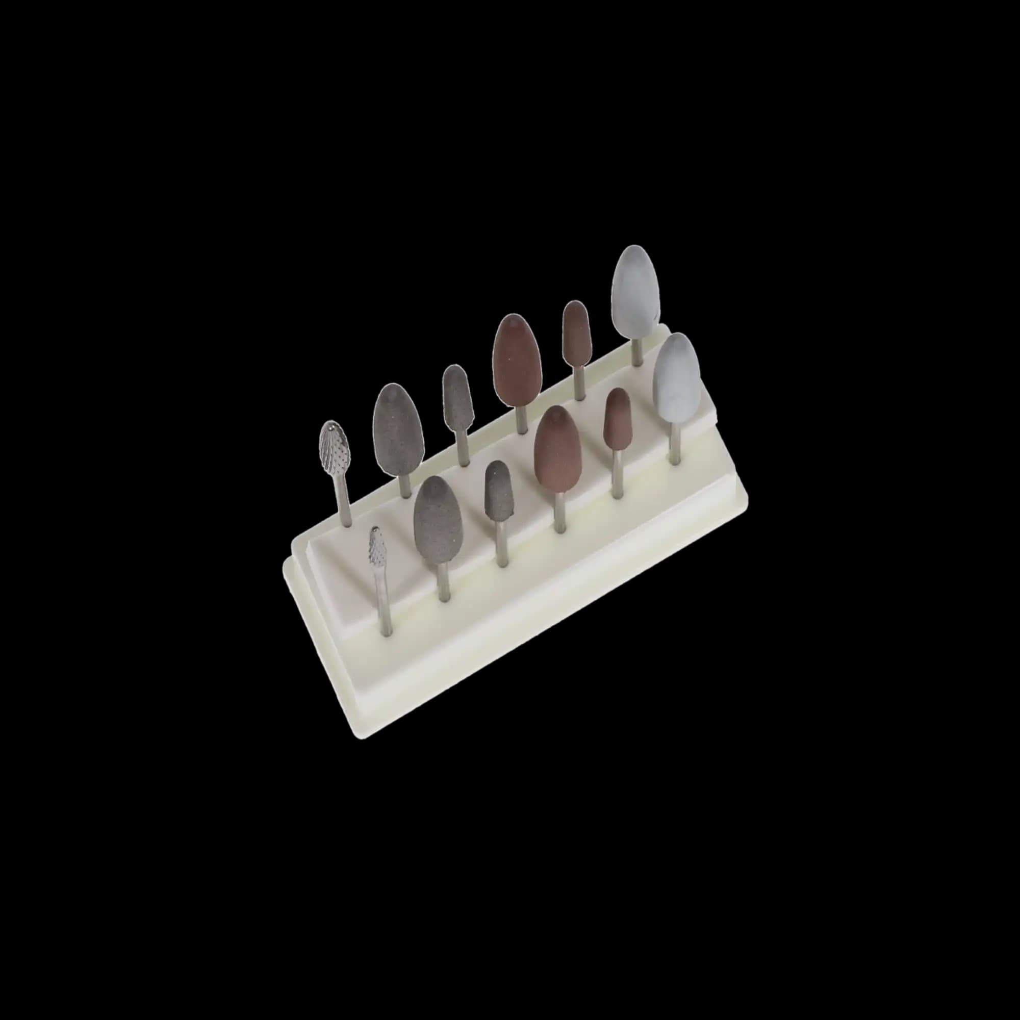 Shofu Acrylic Adjusting and Polishing Classic Plastic Kit, HP, Assorted, 1/Pk, 0321 thumbnail 2