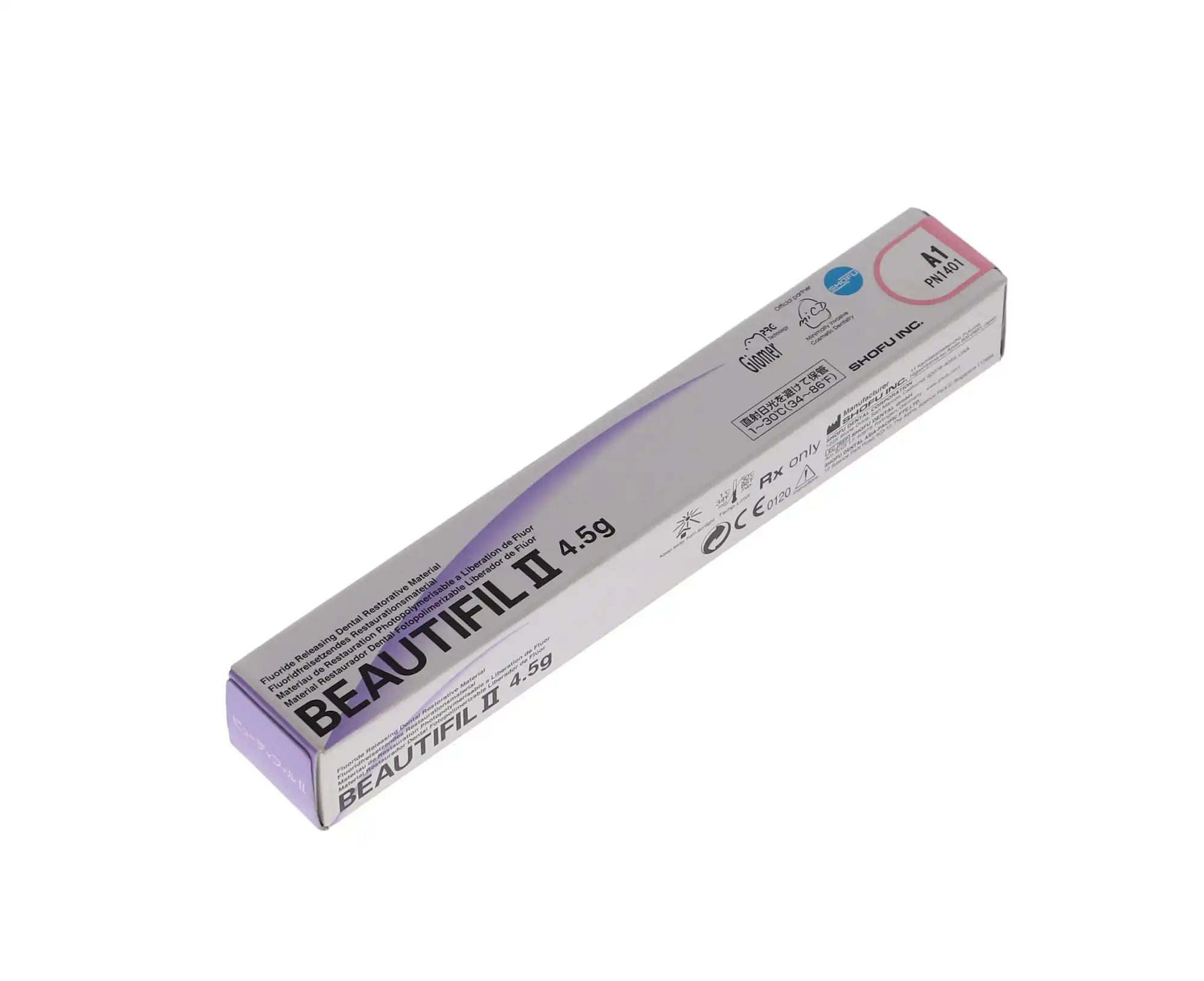 Beautifil II Universal Nano-Hybrid Composite, Light-Cure, Syringe Refill, 4.5 g, Shade A1, 1/Pk, 1401 thumbnail 9