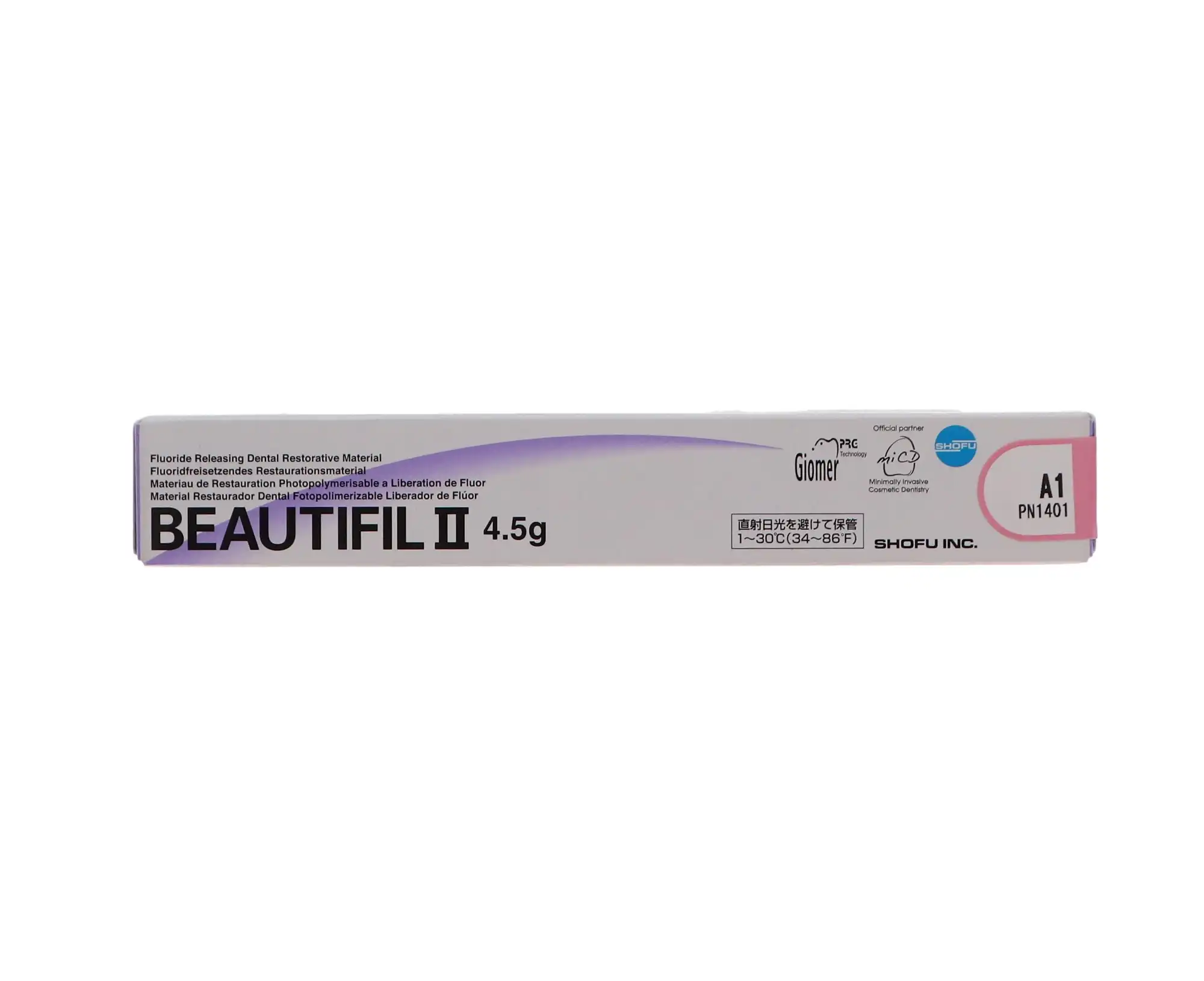 Beautifil II Universal Nano-Hybrid Composite, Light-Cure, Syringe Refill, 4.5 g, Shade A1, 1/Pk, 1401 thumbnail 10