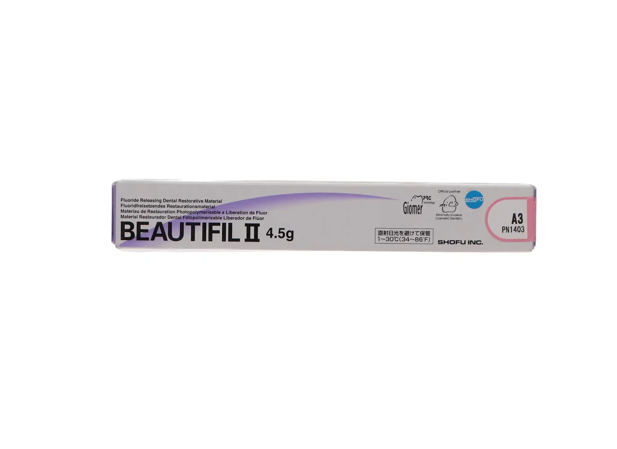 Beautifil II Light-Cure Restorative Composite, Syringe Refill, Universal Viscosity, 4.5 g, Shade A3, 1/Pk, 1403 thumbnail 10
