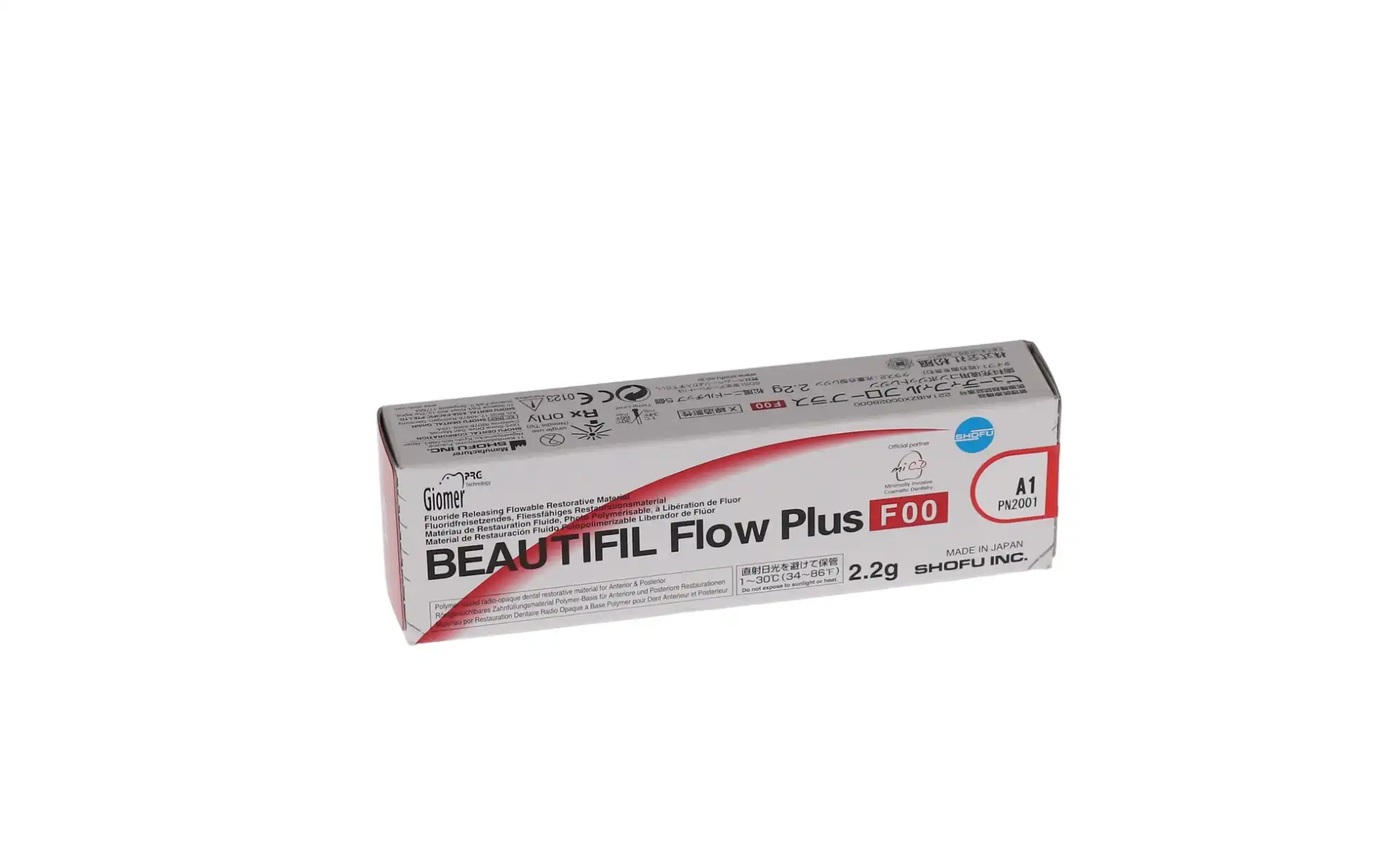 Beautifil Flow Plus Hybrid Composite, Light-Cure, Syringe Refill, F00 Zero Flow, 2.2 g, Shade A1, 1/Pk, 2001 thumbnail 11