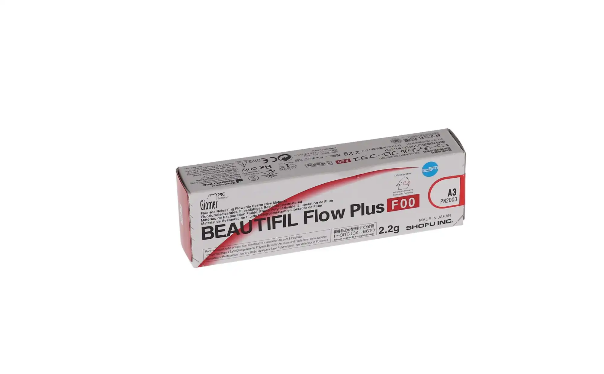 Beautifil Flow Plus Hybrid Composite, Light-Cure, Syringe Refill, F00 Zero Flow, 2.2 g, Shade A3, 1/Pk, 2003 thumbnail 11