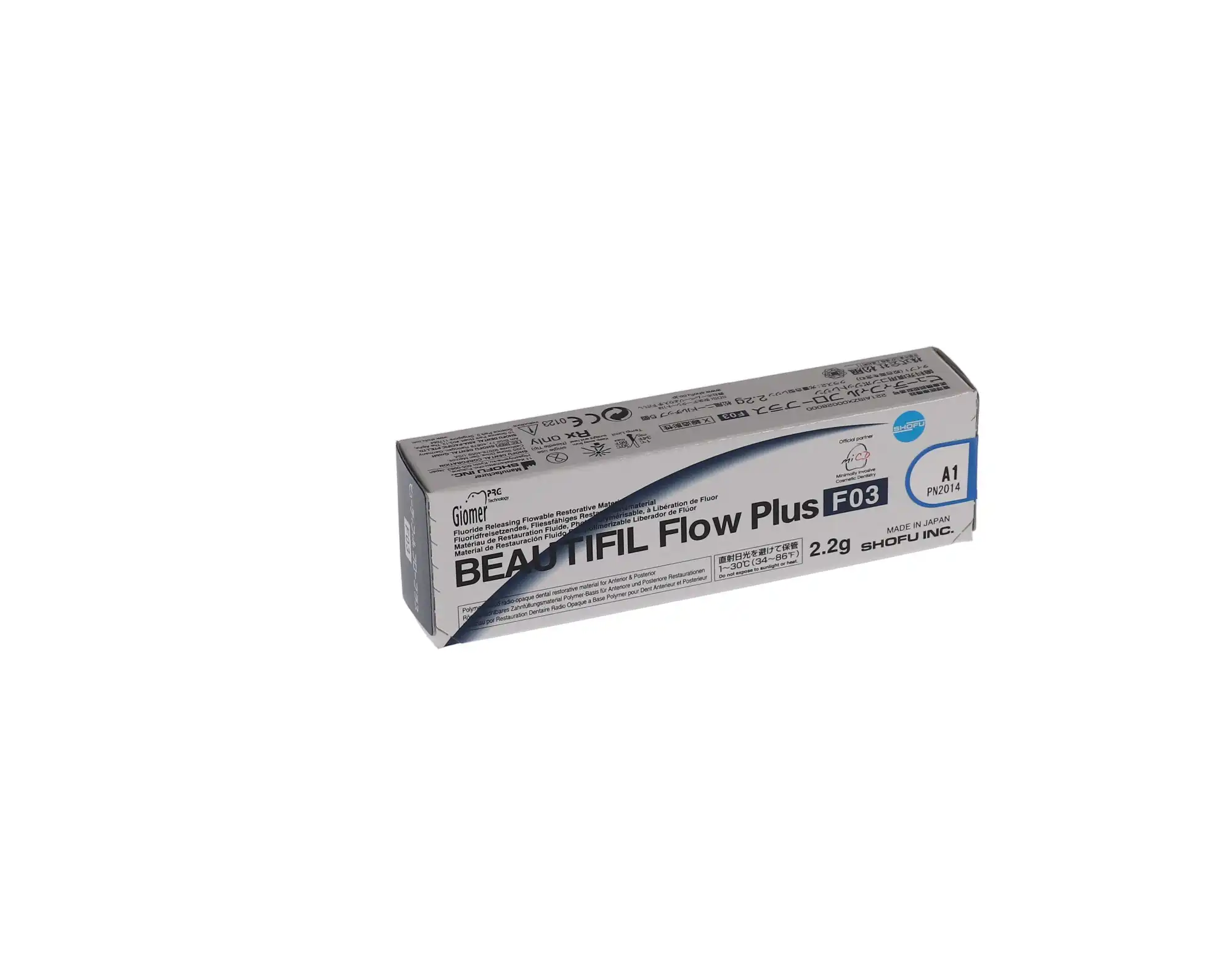 Beautifil Flow Plus Hybrid Composite, Light-Cure, Syringe Refill, F03 Low Flow, 2.2 g, A1, 1/Pk, 2014 thumbnail 3