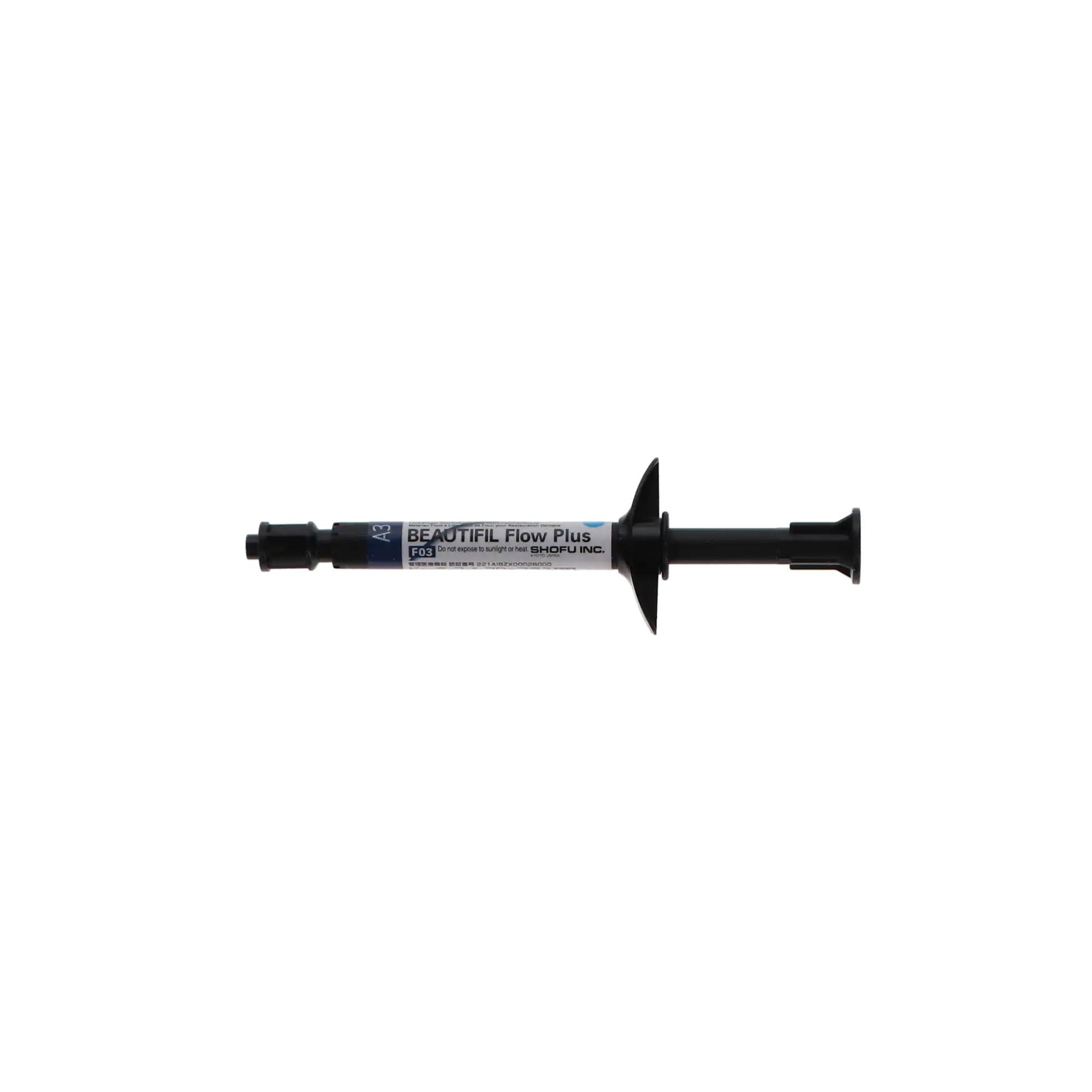 Beautifil Flow Plus Hybrid Composite, Light-Cure, Syringe Refill, F03 Low Flow, 2.2 g, Shade A3, 1/Pk, 2016 thumbnail 11