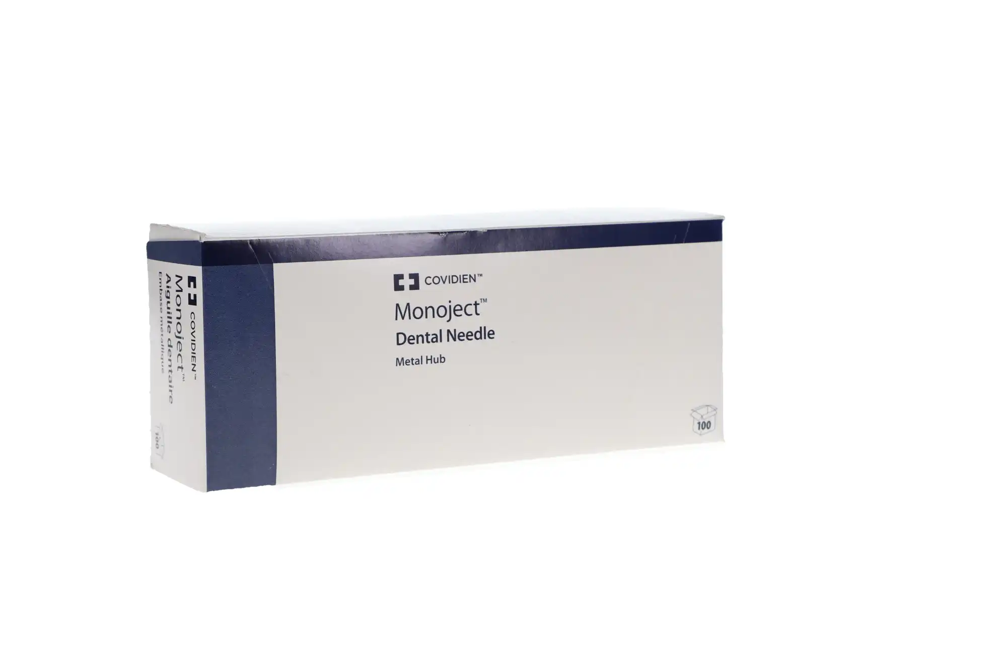 Monoject Metal Hub Dental Needles, 25 Gauge, Long, Red, 100/Box, #401, 401031 thumbnail 4