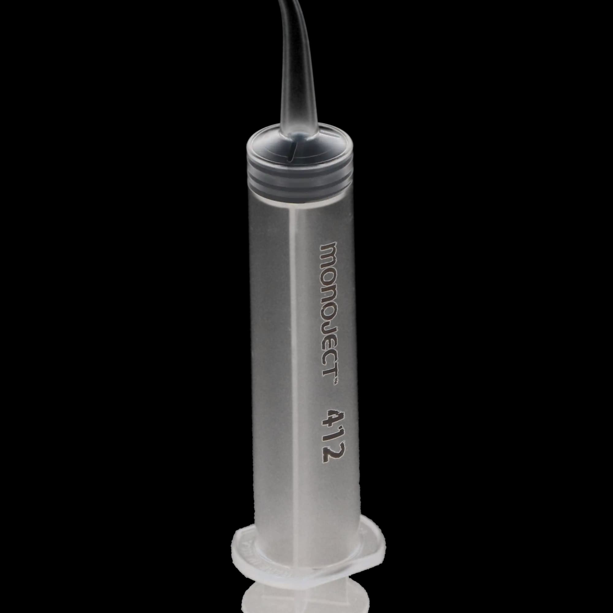 Monoject Disposable Irrigation Syringe, Curved Tip, #412, 12 cc, Non-Sterile, 50/Box, 8881412012 thumbnail 4