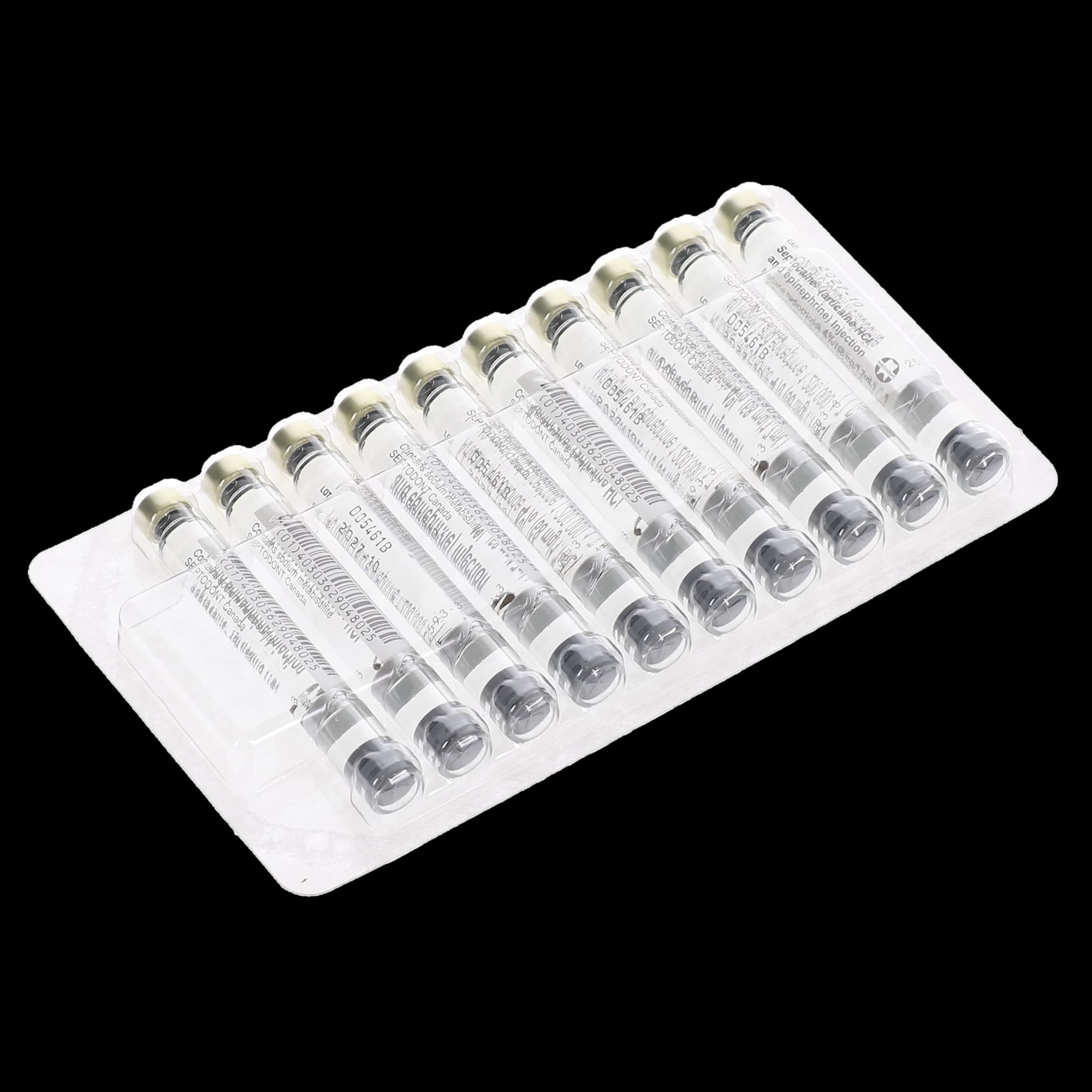 Septocaine Articaine HCl 4% and Epinephrine 1:200,000 Dental Anesthetic Cartridges, 1.7 mL, 50/Box, Silver, 01A1200 thumbnail 9