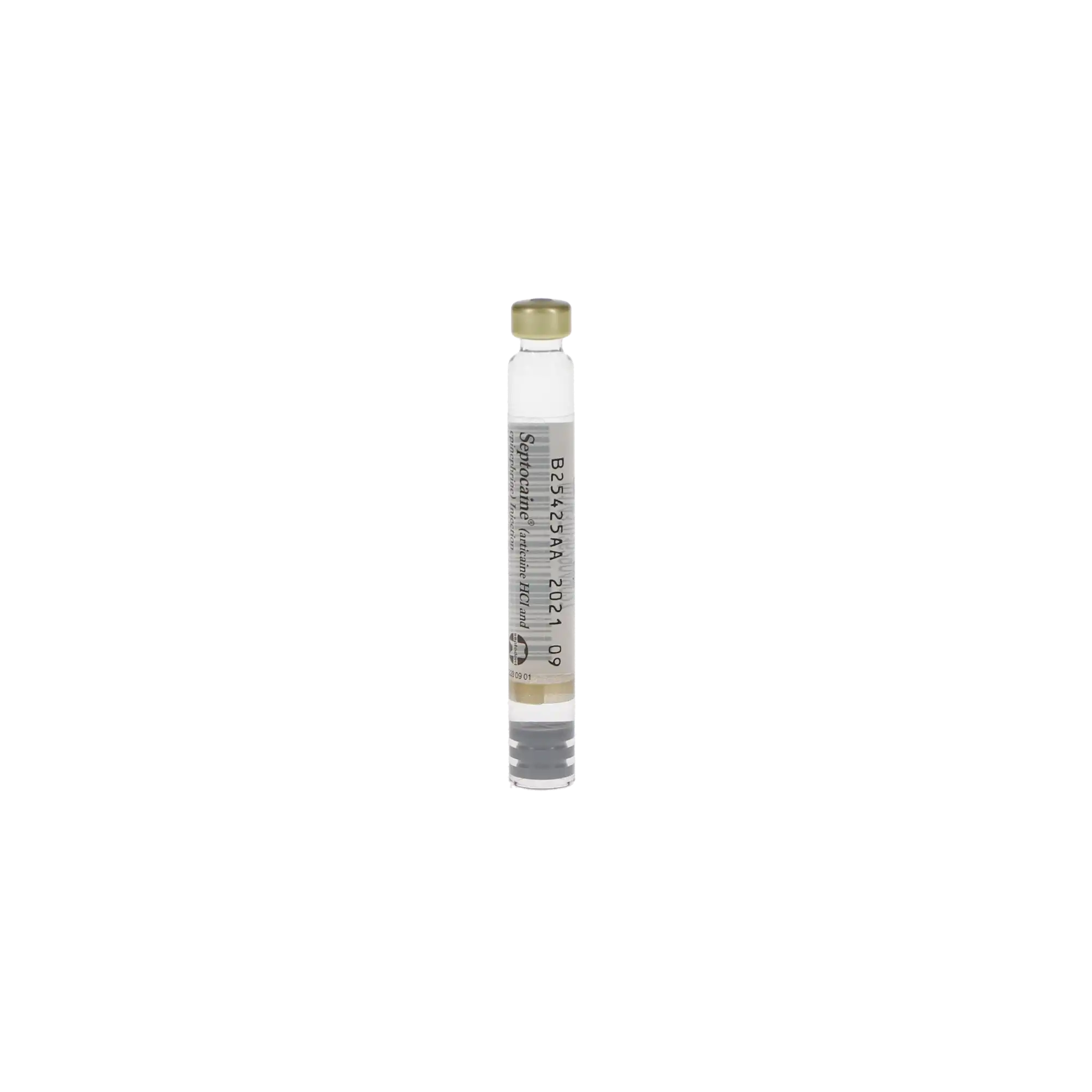 Septocaine Articaine HCl 4% with Epinephrine 1:100,000 Dental Anesthetic Cartridges, 1.7 mL, 50/Box, Gold Box, 01A1400 thumbnail 12
