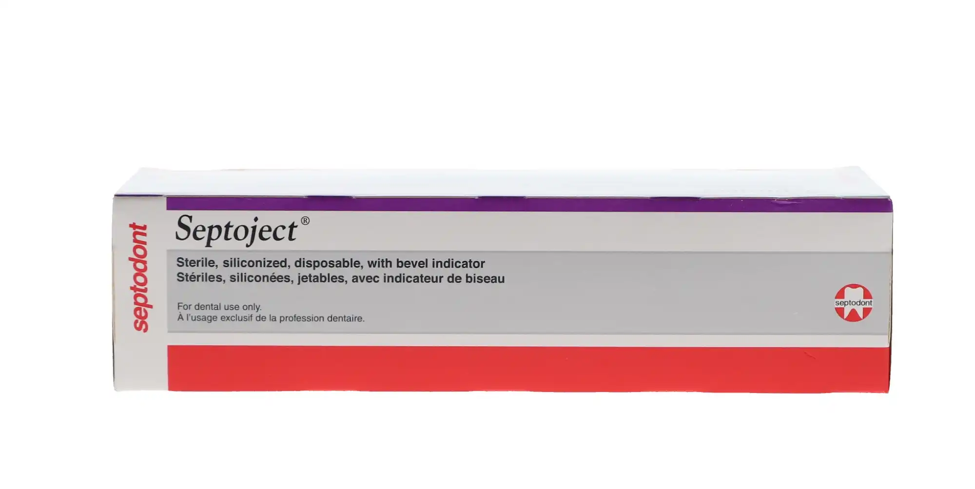 Septoject Dental Hypodermic Needles, Plastic Hub, Gauge 30, Extra Short (10mm), Purple, 100/Box, 01-N1300 thumbnail 12