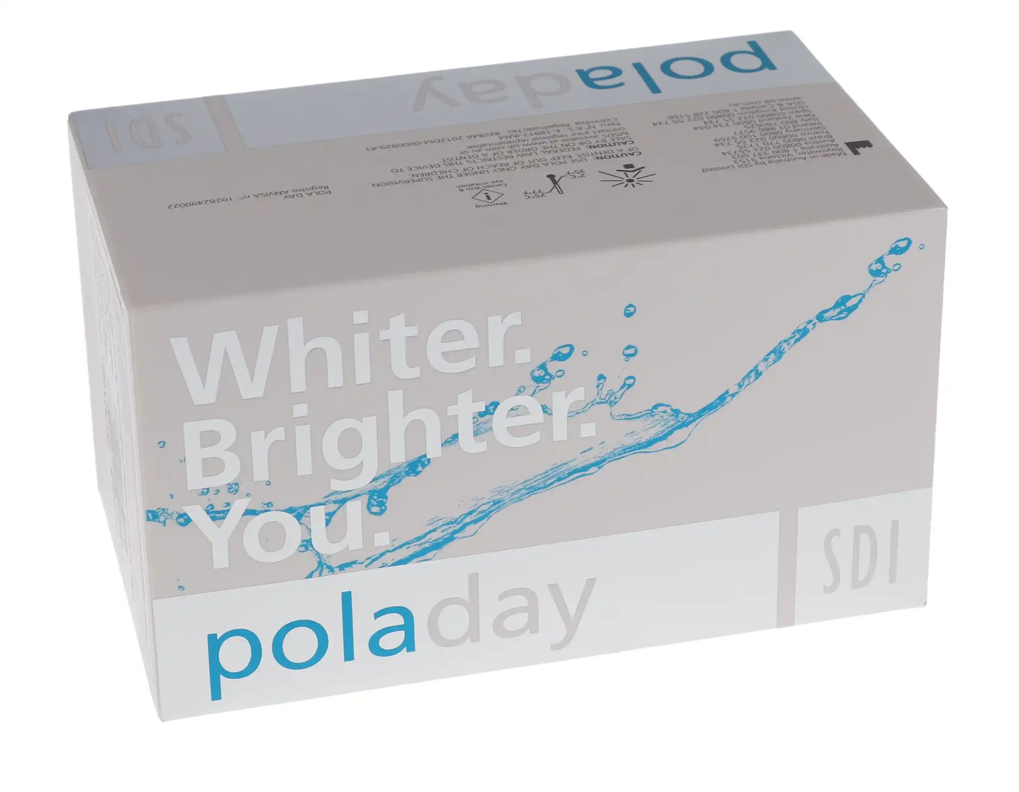 Pola Day Tooth Whitening System, 9.5% Hydrogen Peroxide, Bulk Kit, 50 x 1.3 g Syringes, Spearmint, 7700034 thumbnail 5