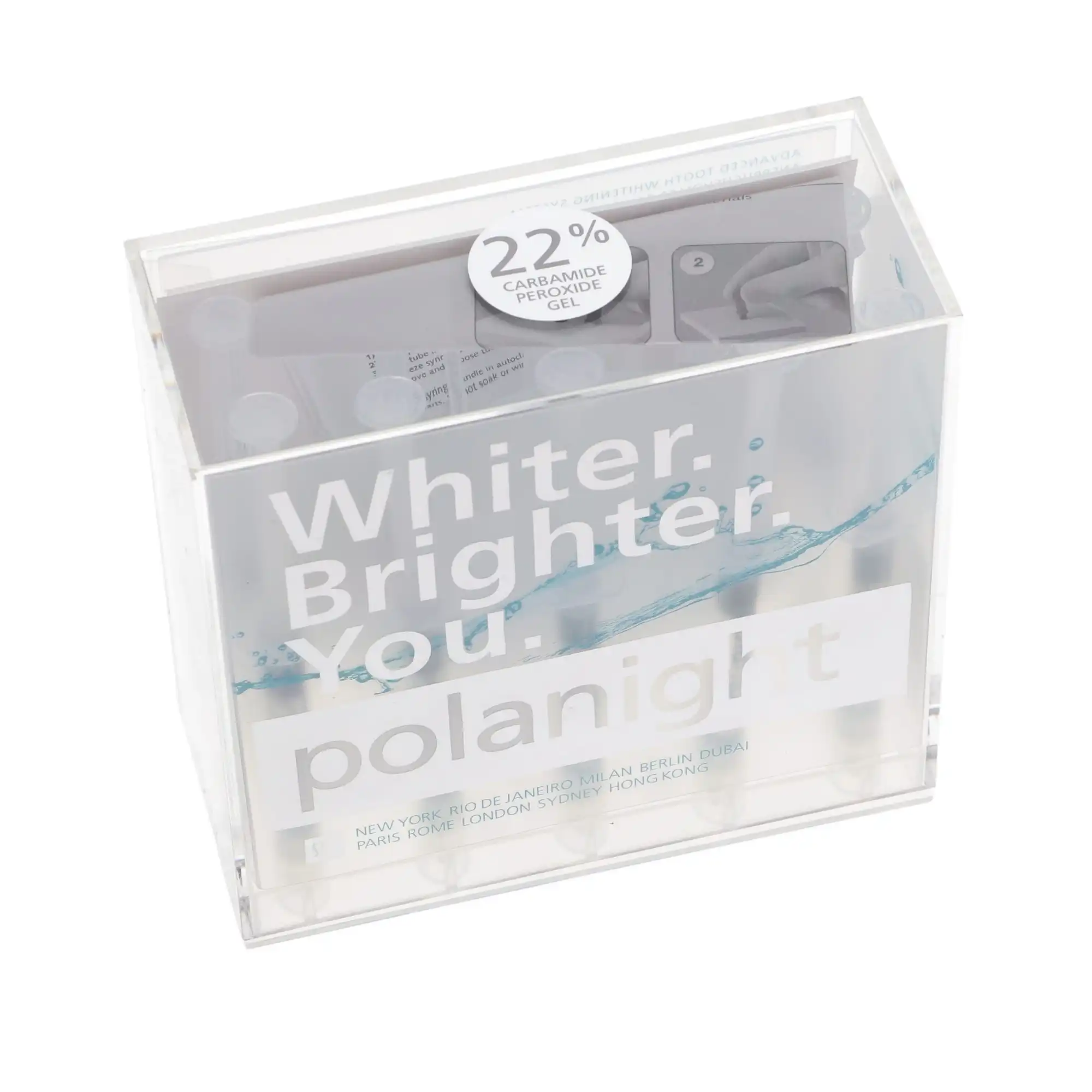 Pola Night Tooth Whitening System, 22% Carbamide Peroxide, Syringe Kit, 1.3 g, 10/Pk, 7700111 thumbnail 5