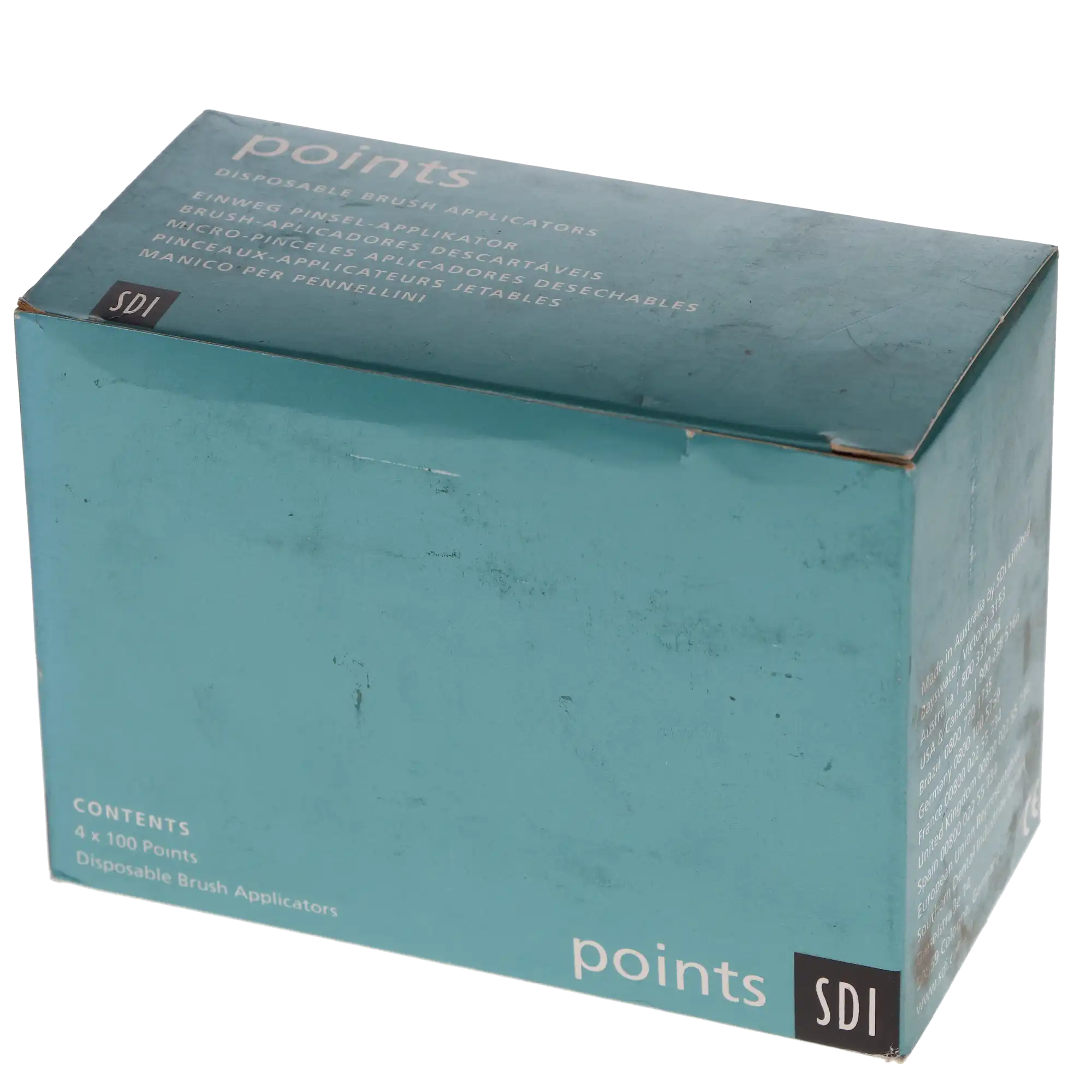 SDI Points Disposable Brush Applicators, Assorted (Superfine, Fine, Medium), 400/Box, 8100123 thumbnail 11