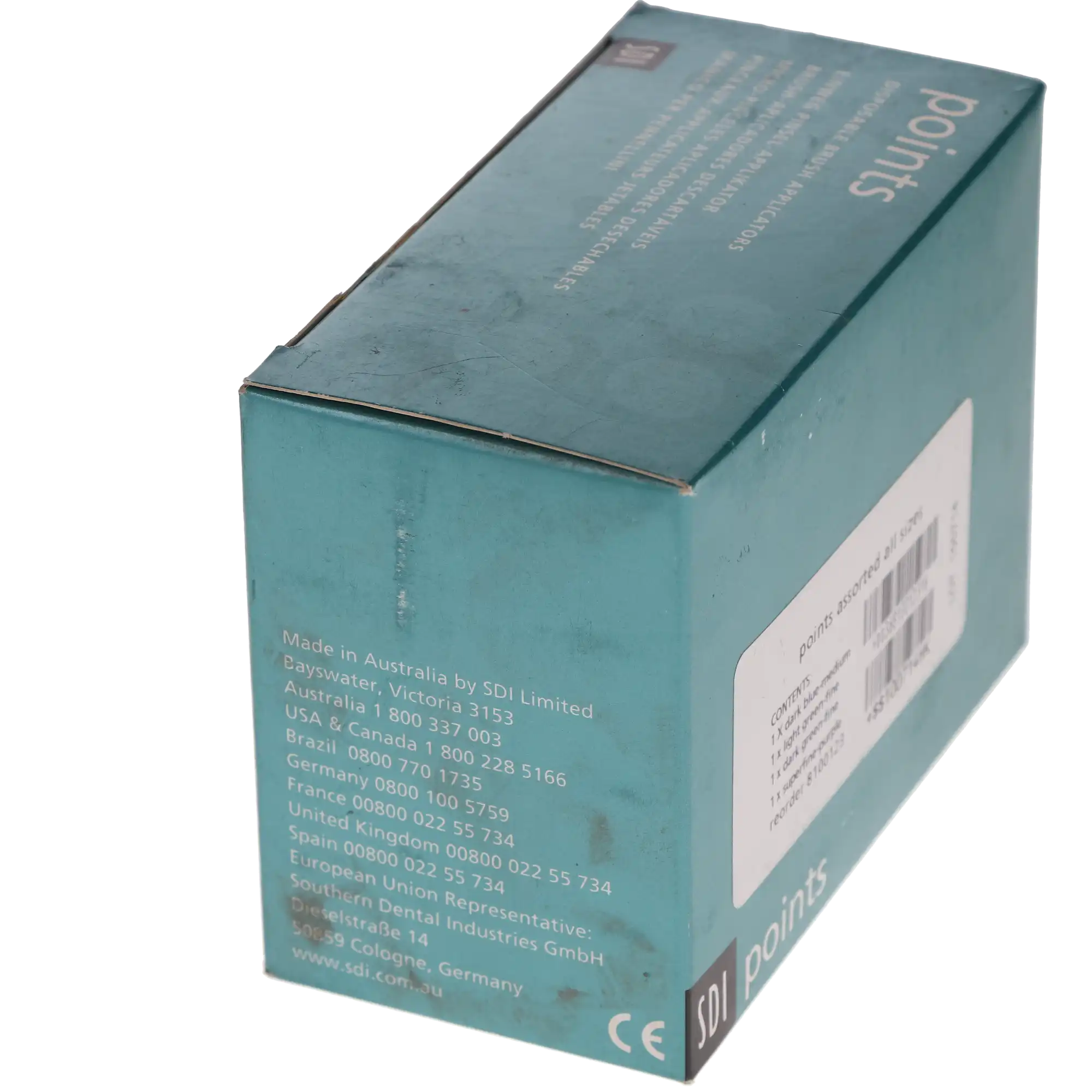 SDI Points Disposable Brush Applicators, Assorted (Superfine, Fine, Medium), 400/Box, 8100123 thumbnail 12
