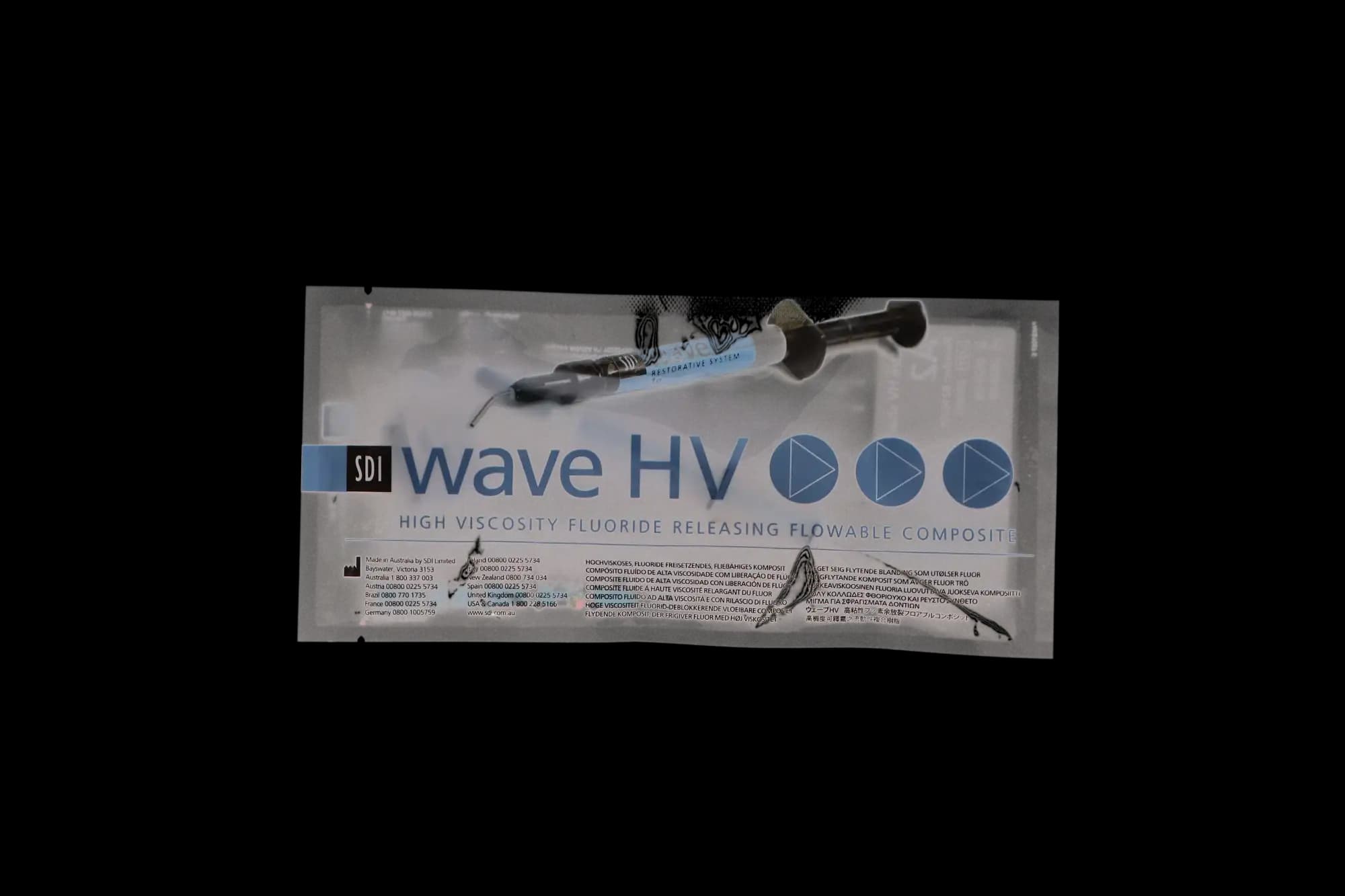 Wave HV Nanofilled Flowable Composite, Light-Cure, Syringe Refill, High Viscosity, Shade A2, 1 g Syringe with 5 Tips, 8210203 thumbnail 6