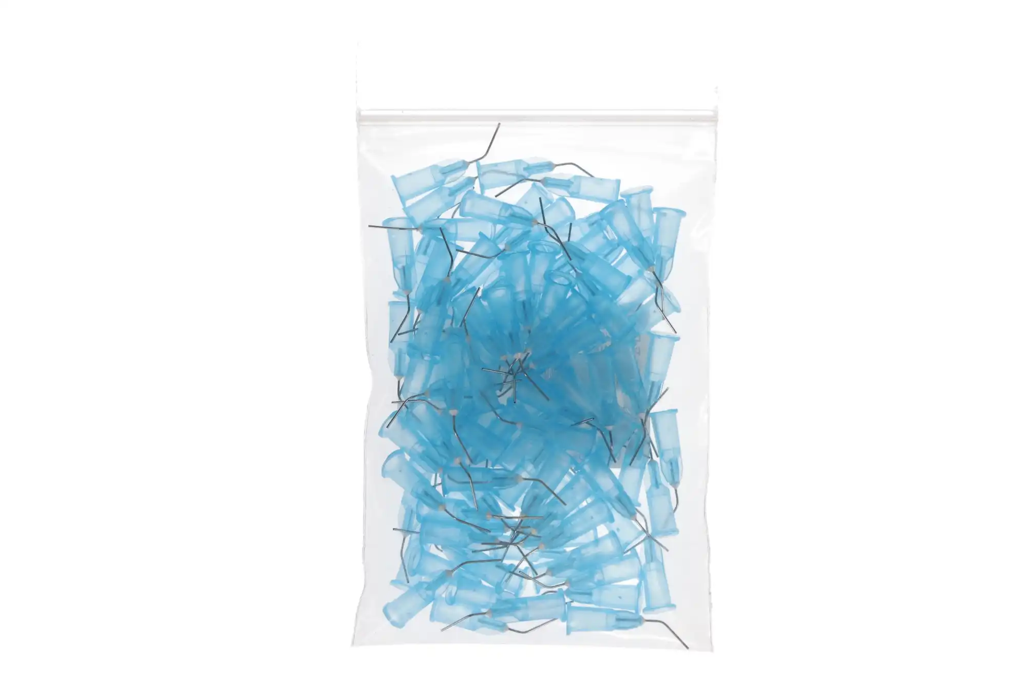 Pulpdent Pre-Bent Syringe Applicator Tips, 25 Gauge, 1/2 Inch, Light Blue, 100/Pk, 25B100 thumbnail 8