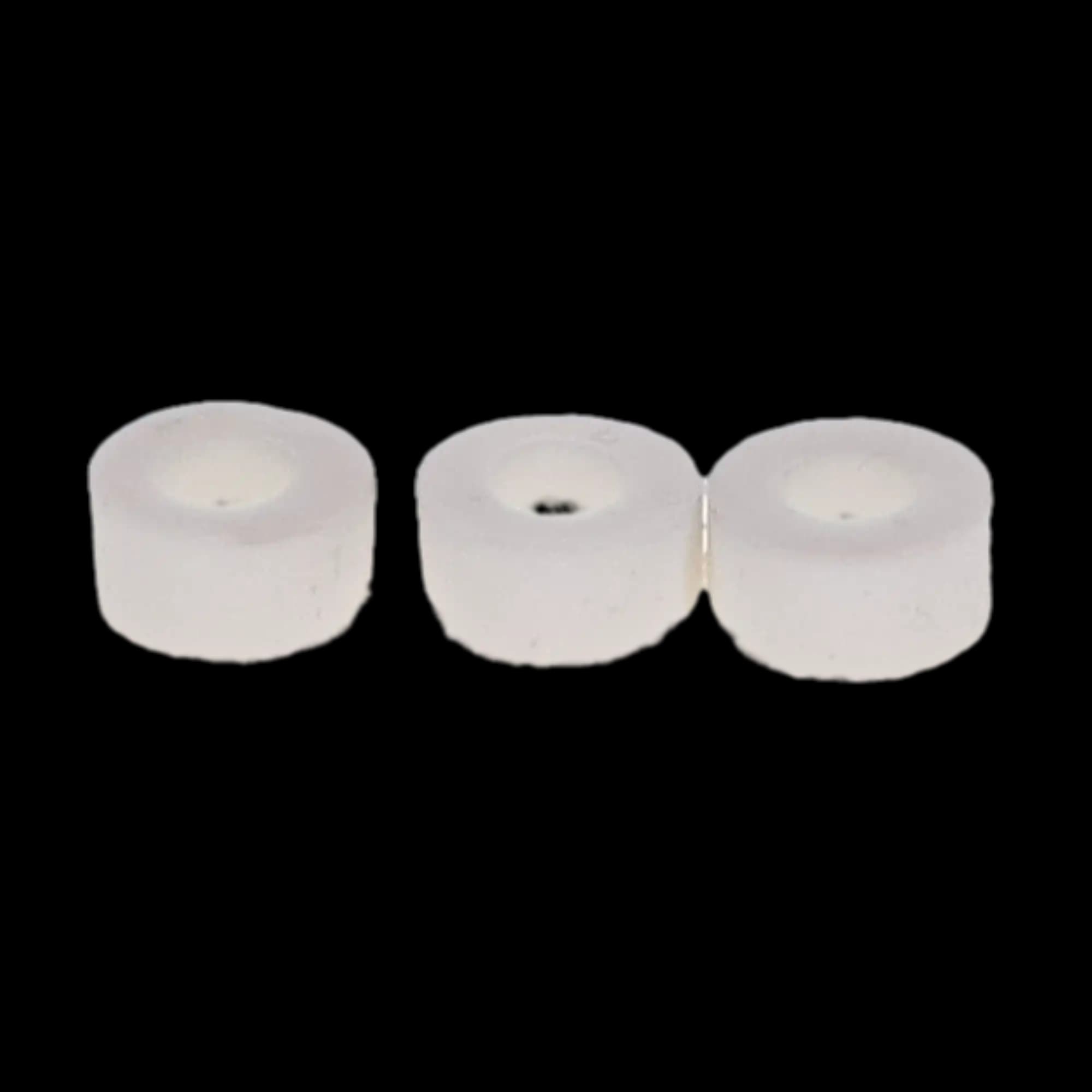 Pulpdent Code Rings Silicone Standard, White, 1/8" ID x 1/8" Wide, 100/Box, CR1 thumbnail 6
