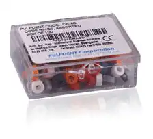 Pulpdent Code Rings Silicone Standard, Yellow, 1/8" ID x 1/8" Wide, 100/Box, CR-2 - Code Rings Silicone Standard 100/Pk Yellow - Image 1
