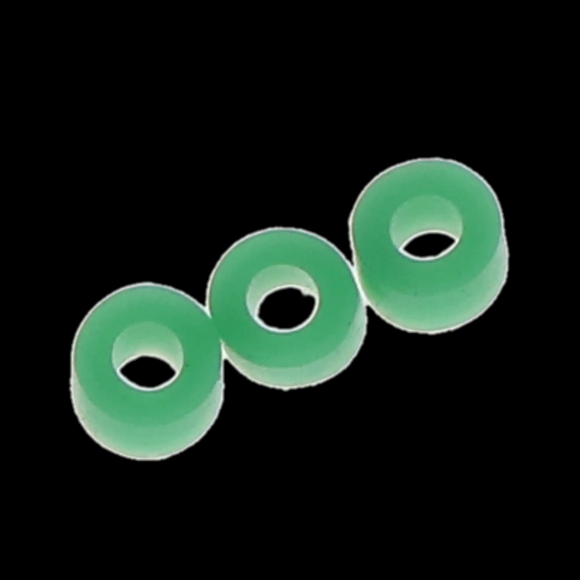 Pulpdent Silicone Code Rings, Standard, 1/8" x 1/8", Green, 100/Pk, CR5 thumbnail 4