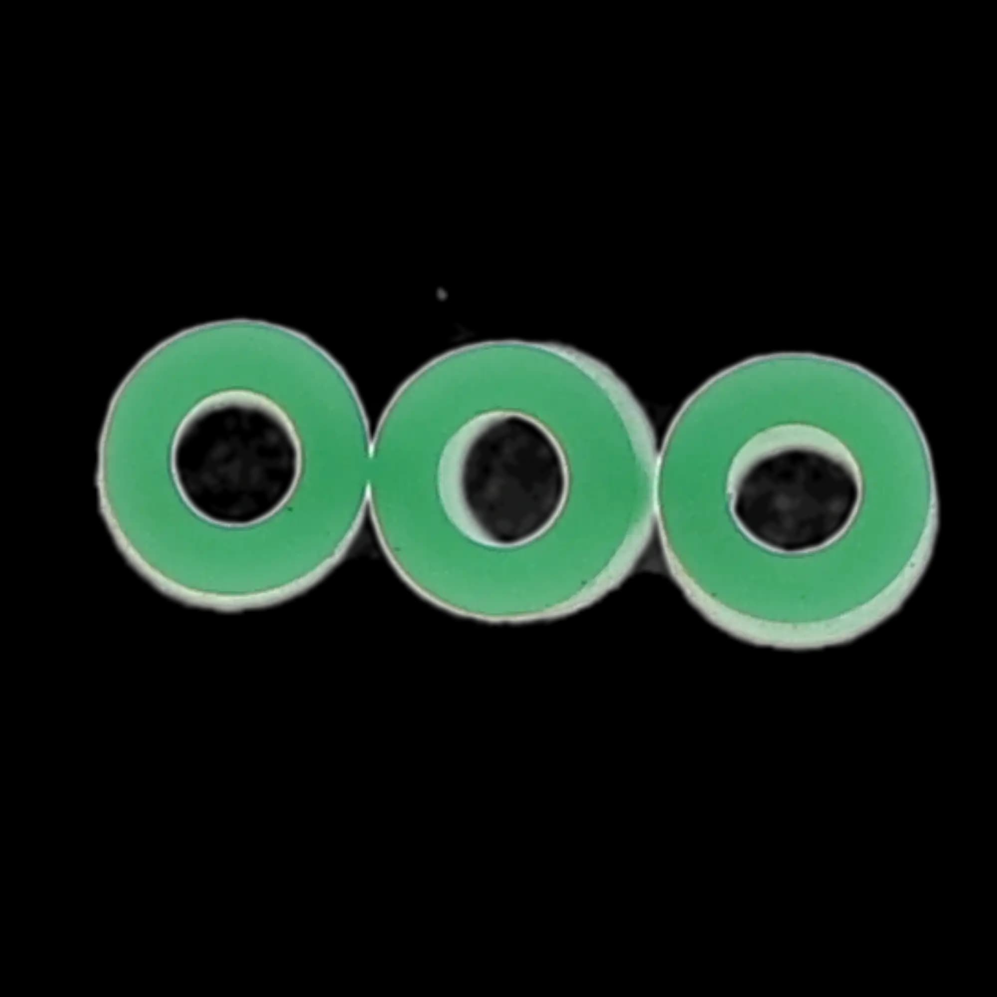 Pulpdent Silicone Code Rings, Standard, 1/8" x 1/8", Green, 100/Pk, CR5 thumbnail 6
