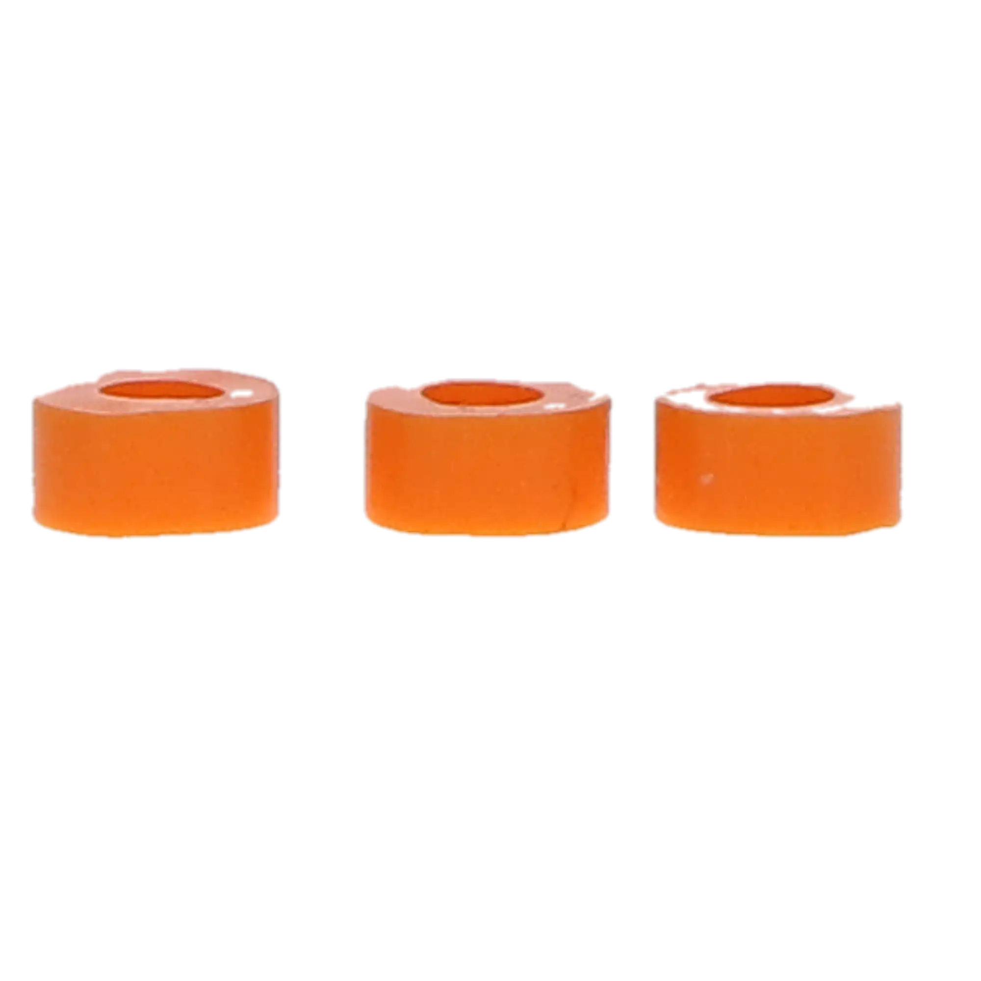 Pulpdent Code Rings Silicone Standard, Orange, 1/8" ID x 1/8" Wide, 100/Pk, CR-9 thumbnail 2