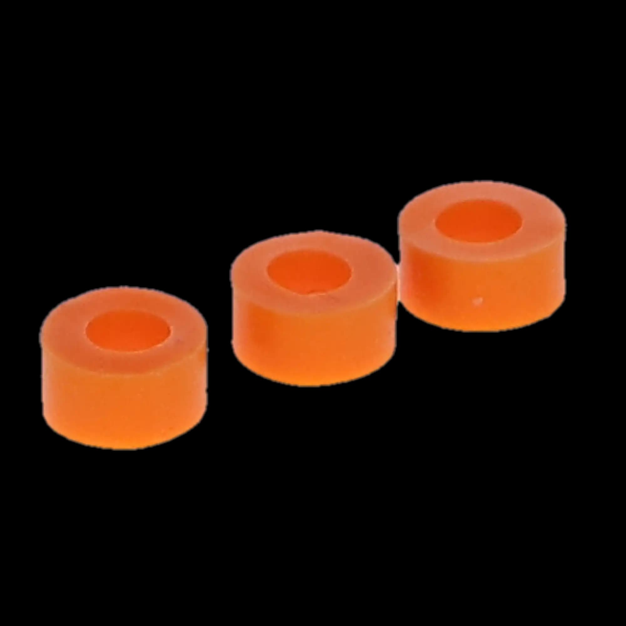 Pulpdent Code Rings Silicone Standard, Orange, 1/8" ID x 1/8" Wide, 100/Pk, CR-9 thumbnail 3