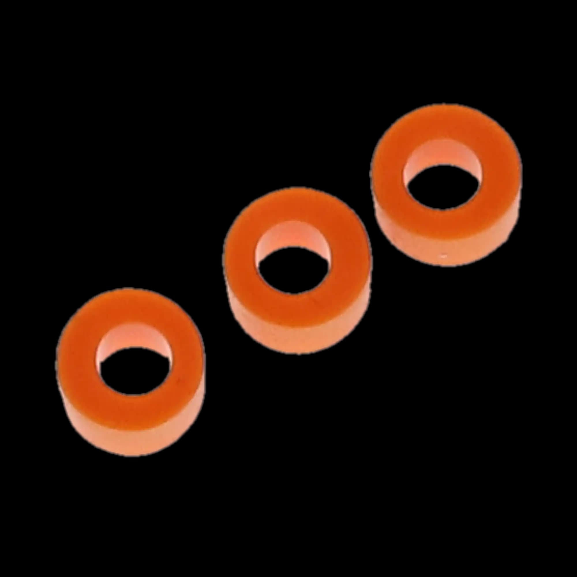 Pulpdent Code Rings Silicone Standard, Orange, 1/8" ID x 1/8" Wide, 100/Pk, CR-9 thumbnail 4
