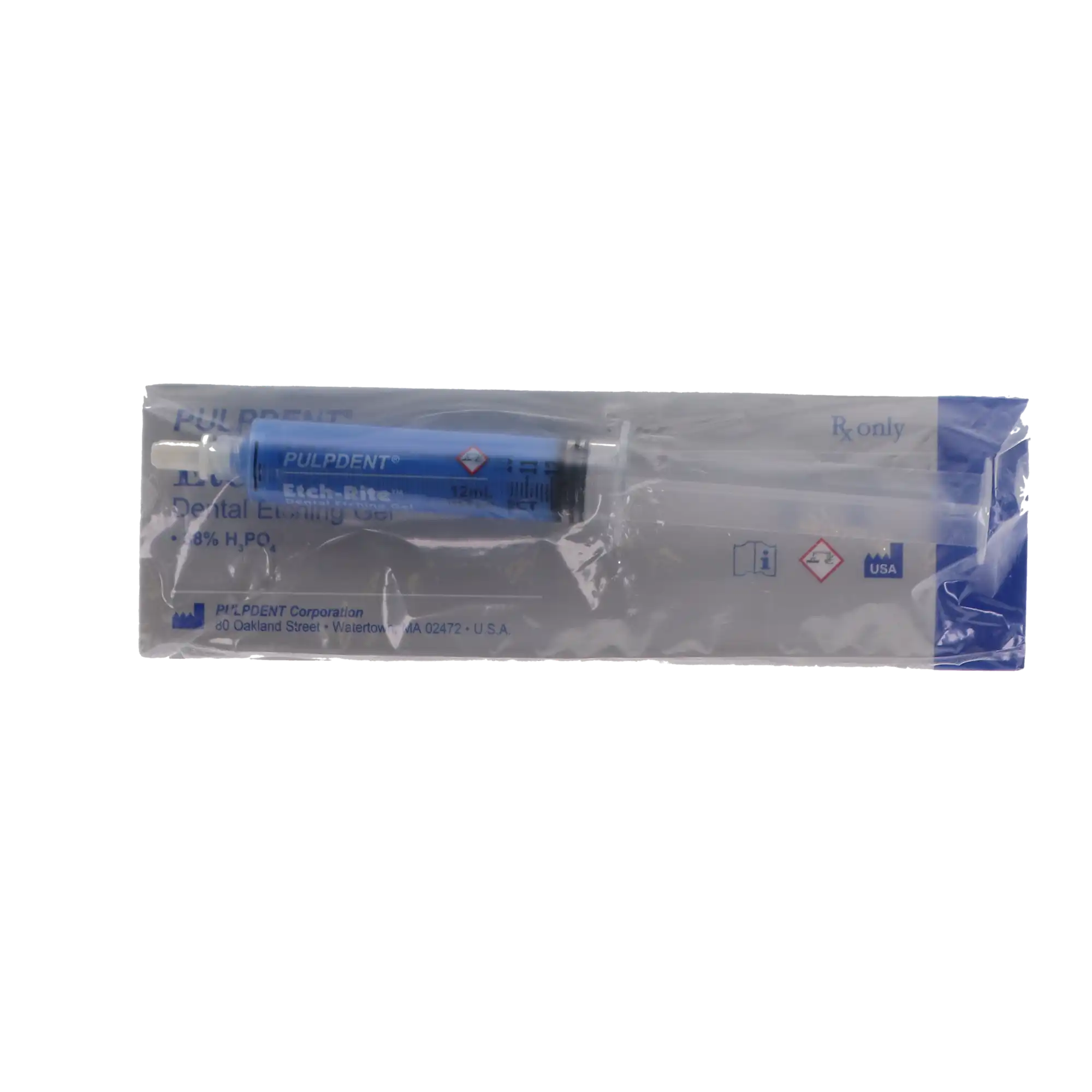 Etch-Rite™ Etching Gel, 38% Phosphoric Acid, 12 mL Syringe Refill, Blue, ET-12 thumbnail 8
