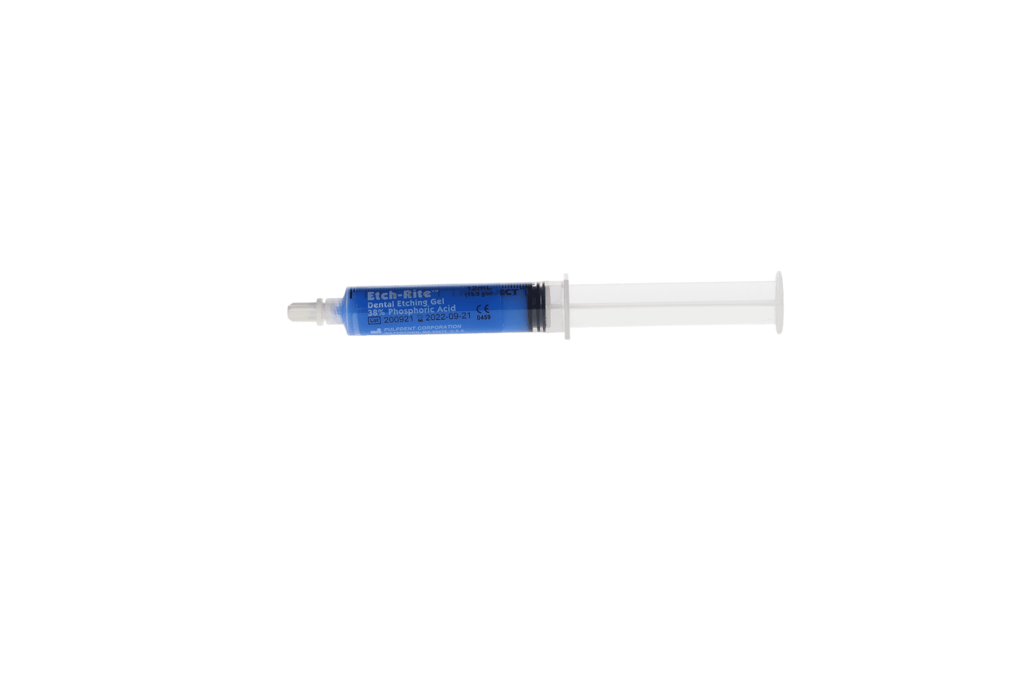 Etch-Rite™ Etching Gel, 38% Phosphoric Acid, 12 mL Syringe Refill, Blue, ET-12 thumbnail 9