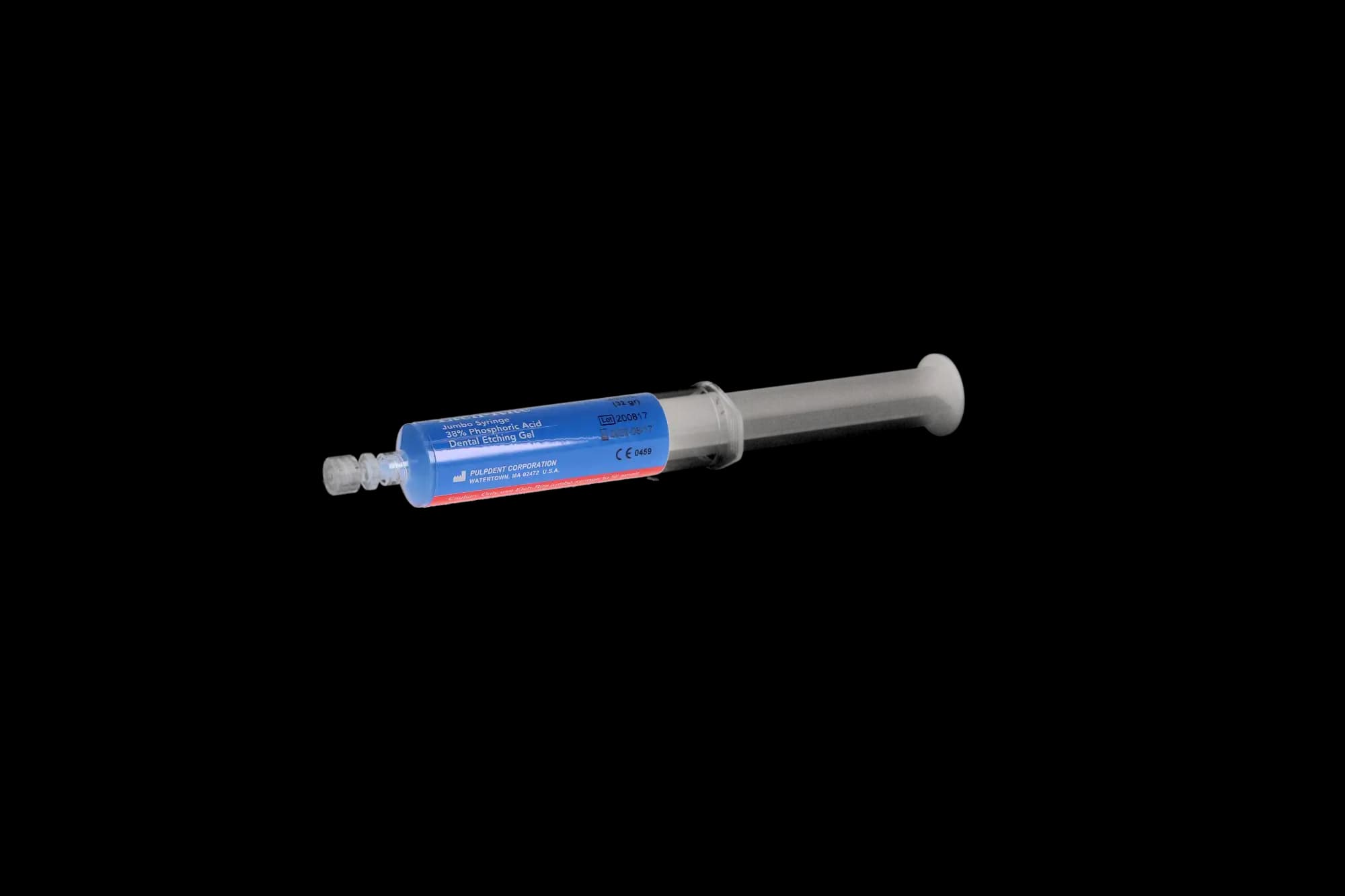 Pulpdent Etch-Rite 38% Phosphoric Acid Dental Etching Gel, Jumbo Syringe Refill, 2 x 25 mL, Blue, ET-50R thumbnail 6