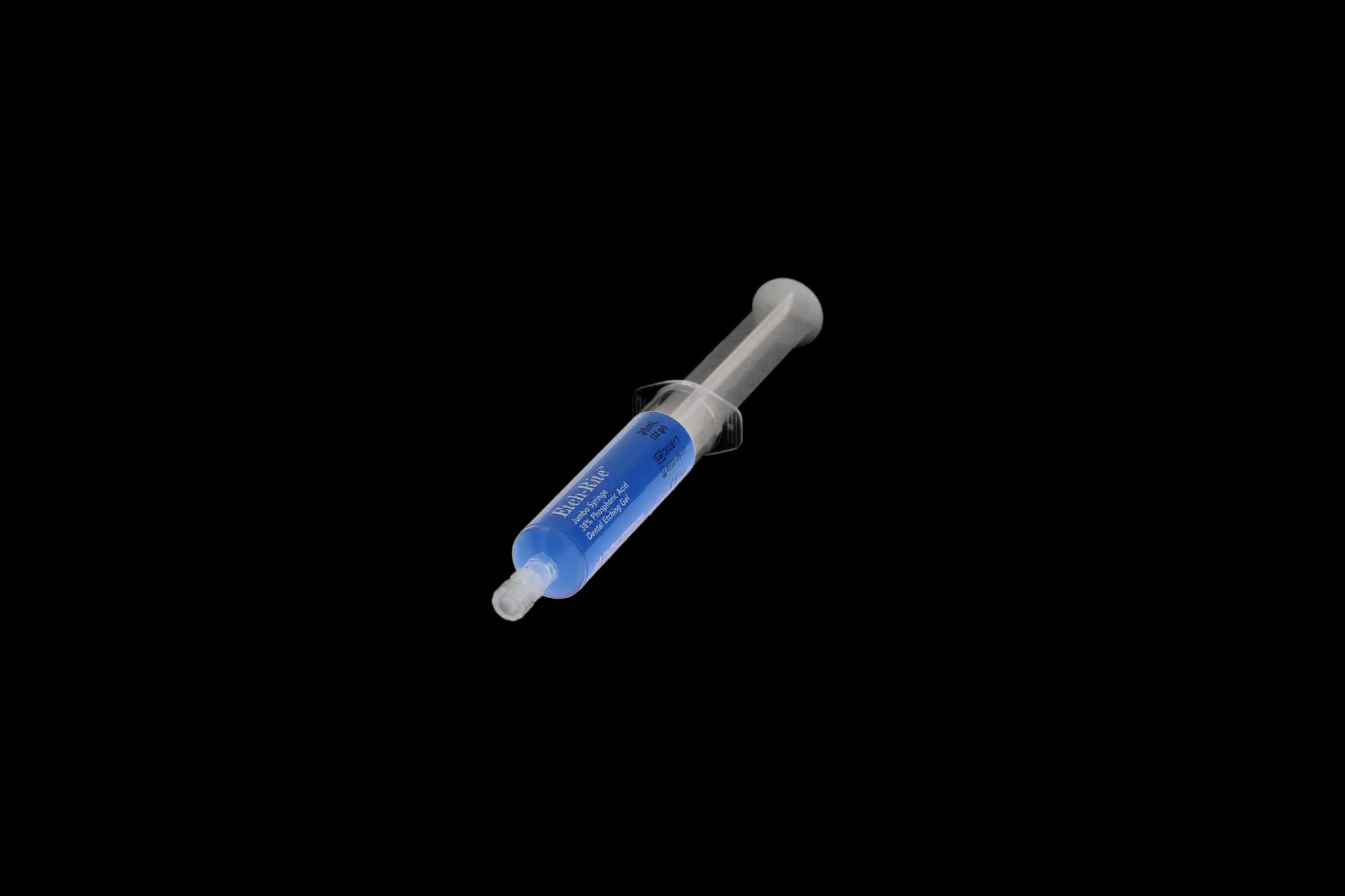 Pulpdent Etch-Rite 38% Phosphoric Acid Dental Etching Gel, Jumbo Syringe Refill, 2 x 25 mL, Blue, ET-50R thumbnail 7