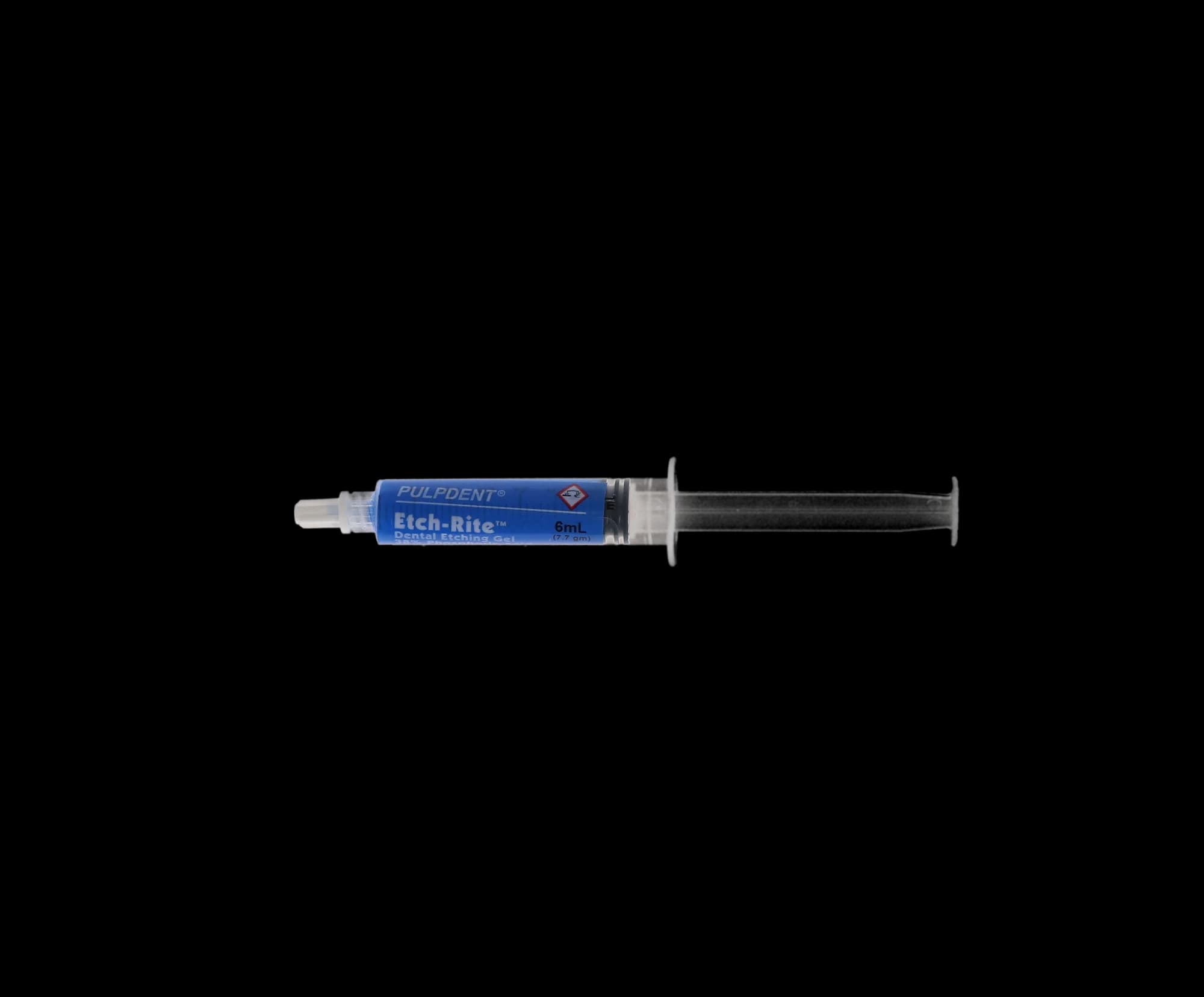 Pulpdent Etch-Rite 38% Phosphoric Acid Dental Etching Gel, 6 mL Syringe Refill, 1/Pk, ET-6 thumbnail 5
