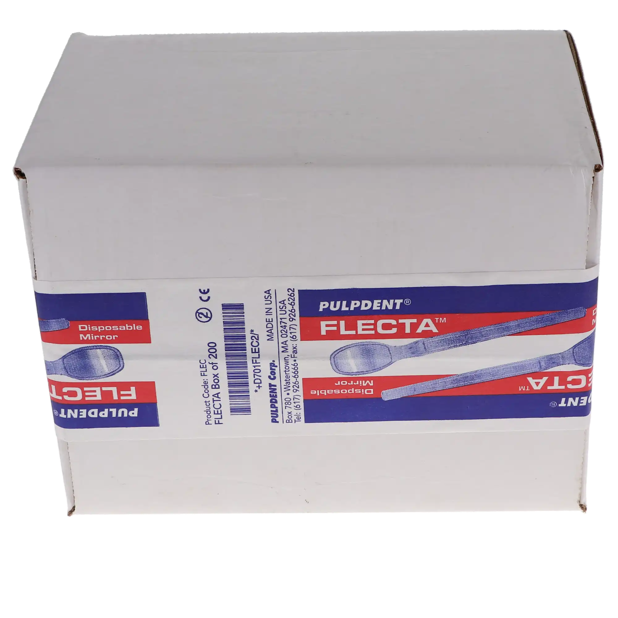 Flecta Disposable Mouth Mirrors, Double-Sided, Silver, 200/Pk, FLEC thumbnail 5