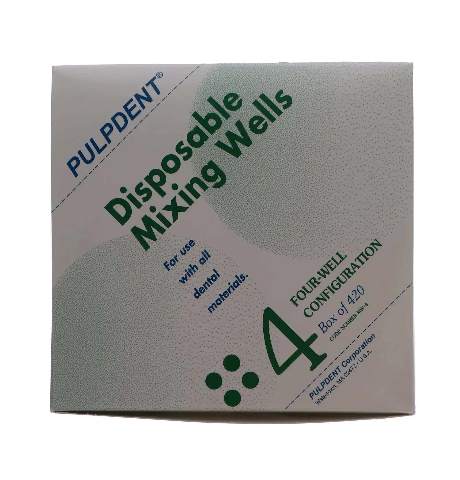 Pulpdent Disposable Mixing Wells, 4-Well, 420/Pkg, MW-4 thumbnail 6
